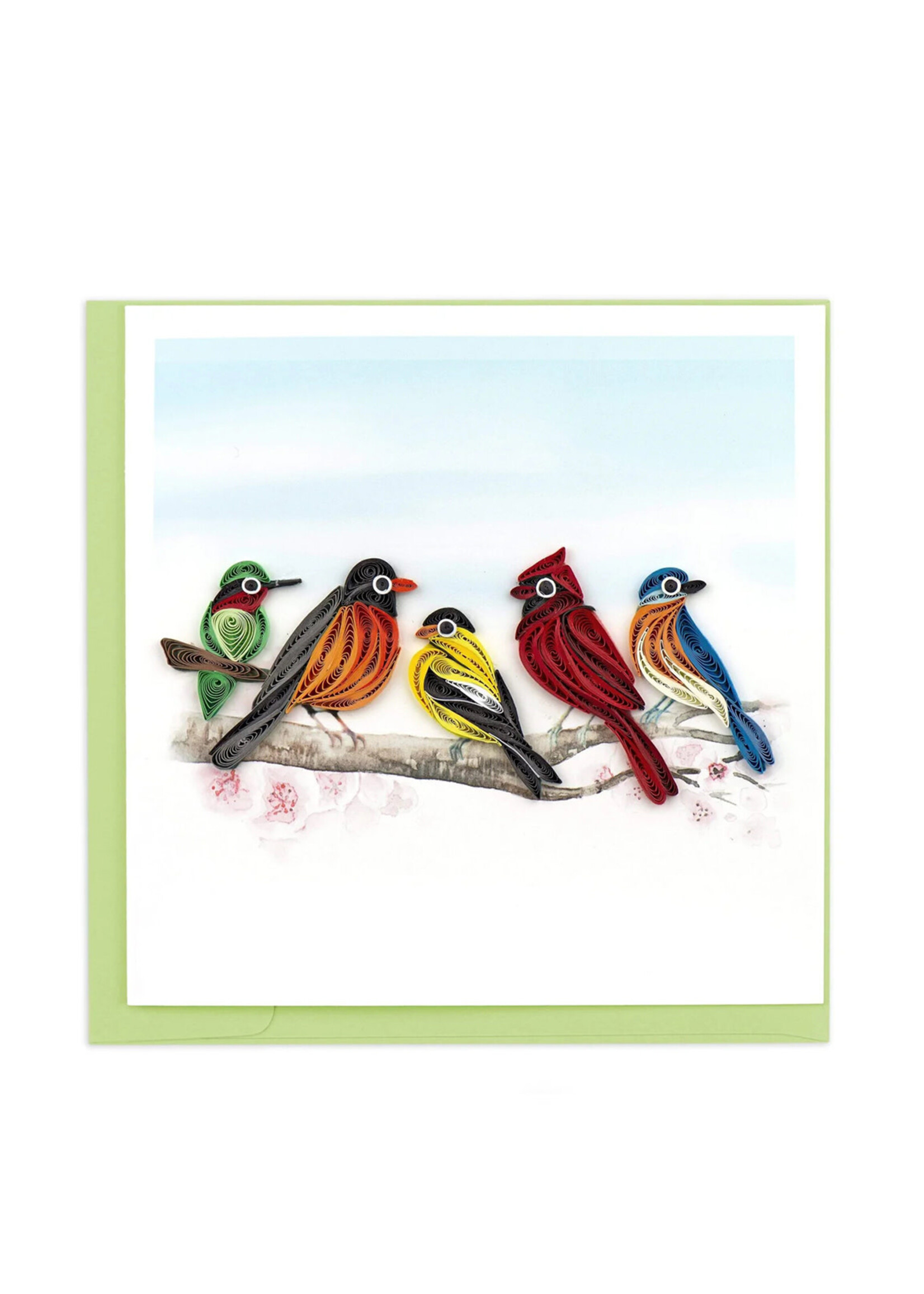 Quilling Cards Songbirds Quilling Card