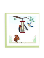 Quilling Cards Bird Feeder Quilling Card