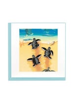 Quilling Cards Sea Turtle Hatchlings Quilling Card