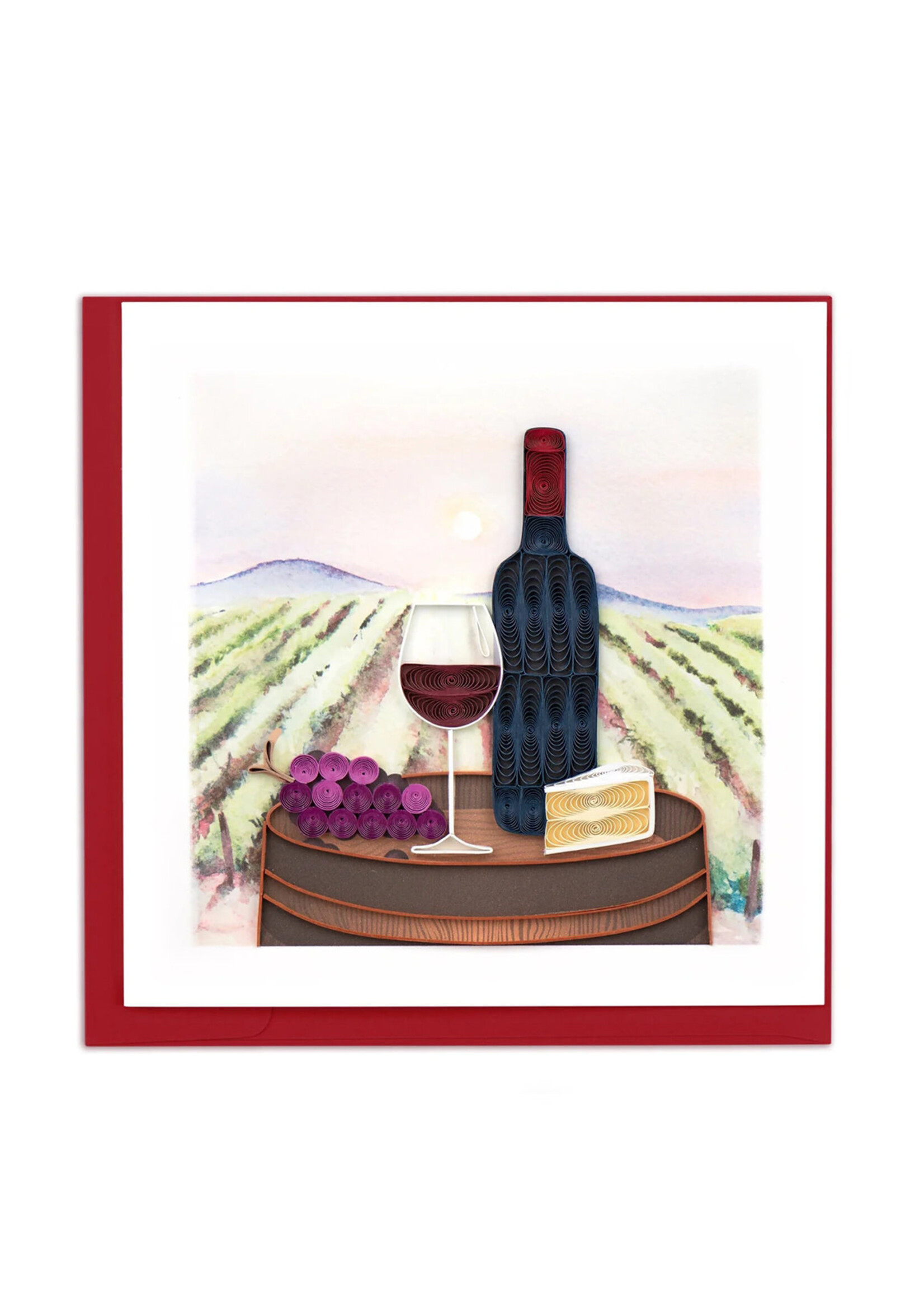 Quilling Cards Vineyard Quilling Card
