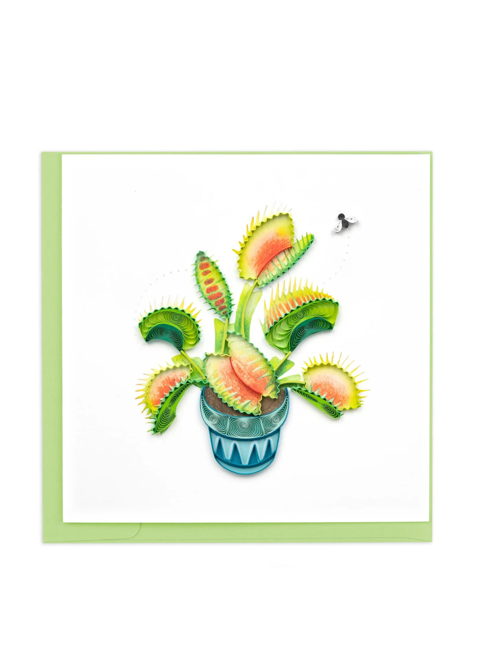 Quilling Cards Venus Flytrap Quilling Card