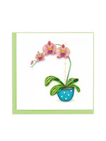 Quilling Cards Potted Orchid Quilling Card