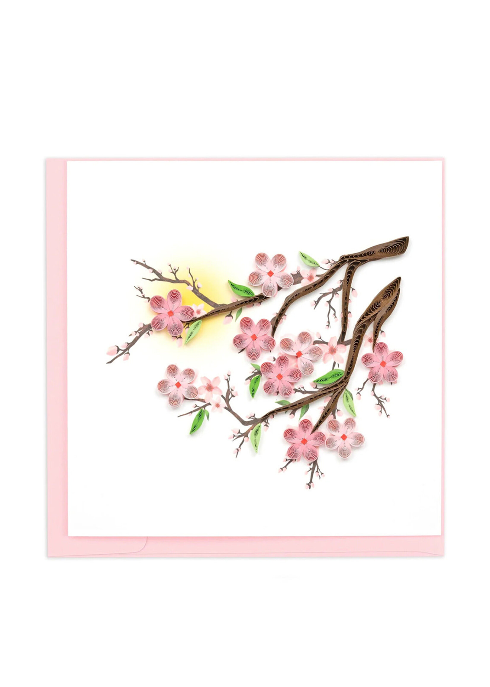 Quilling Cards Cherry Blossoms Quilling Card