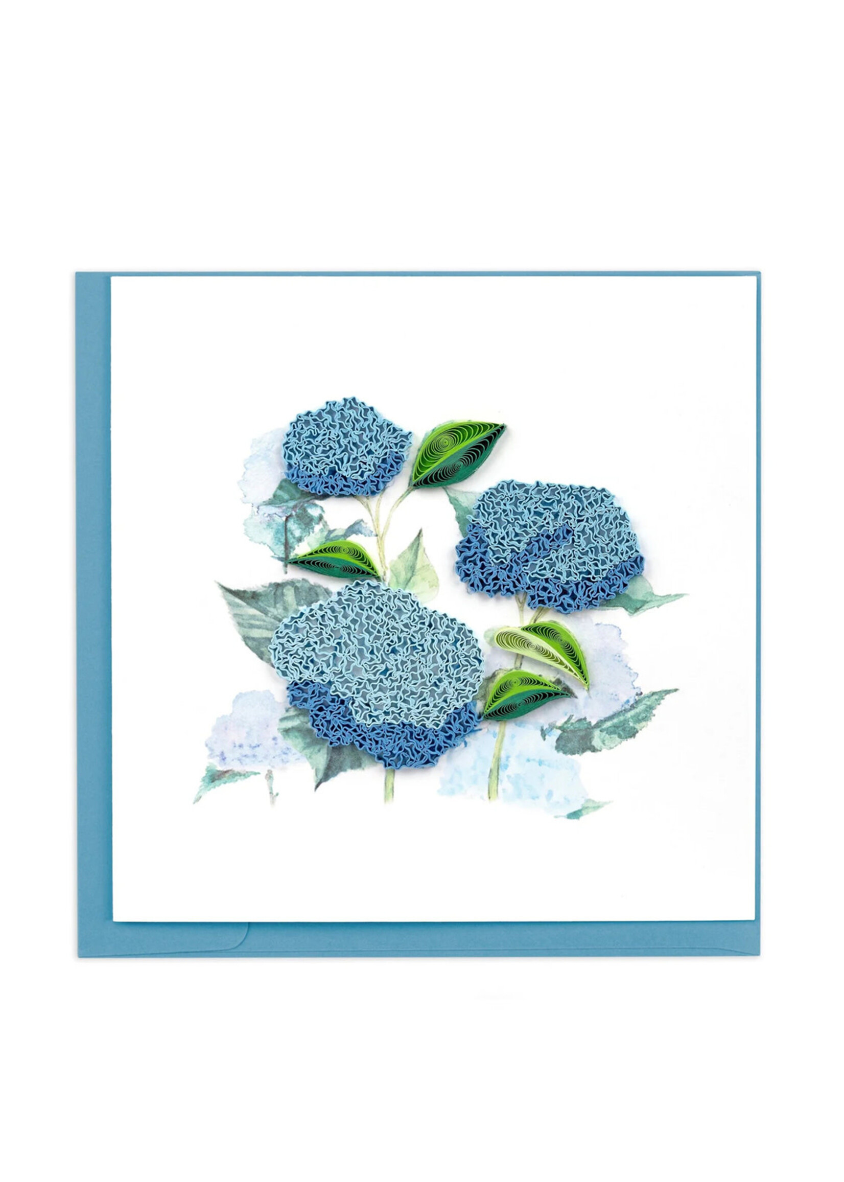 Quilling Cards Wild Hydrangeas Quilling Card