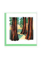 Quilling Cards Redwood Trees Quilling Card