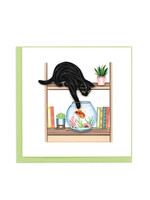 Quilling Cards Mischievous Cat Quilling Card