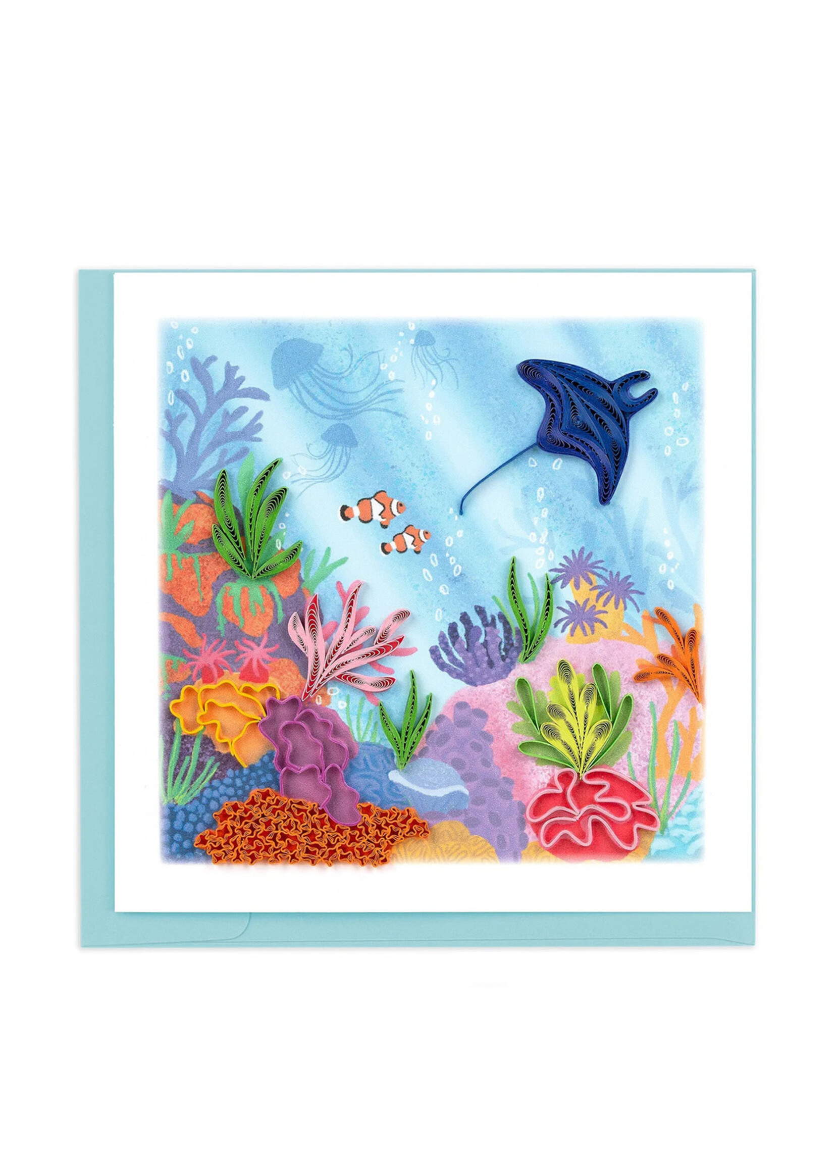 Quilling Cards Coral Reef Quilling Card