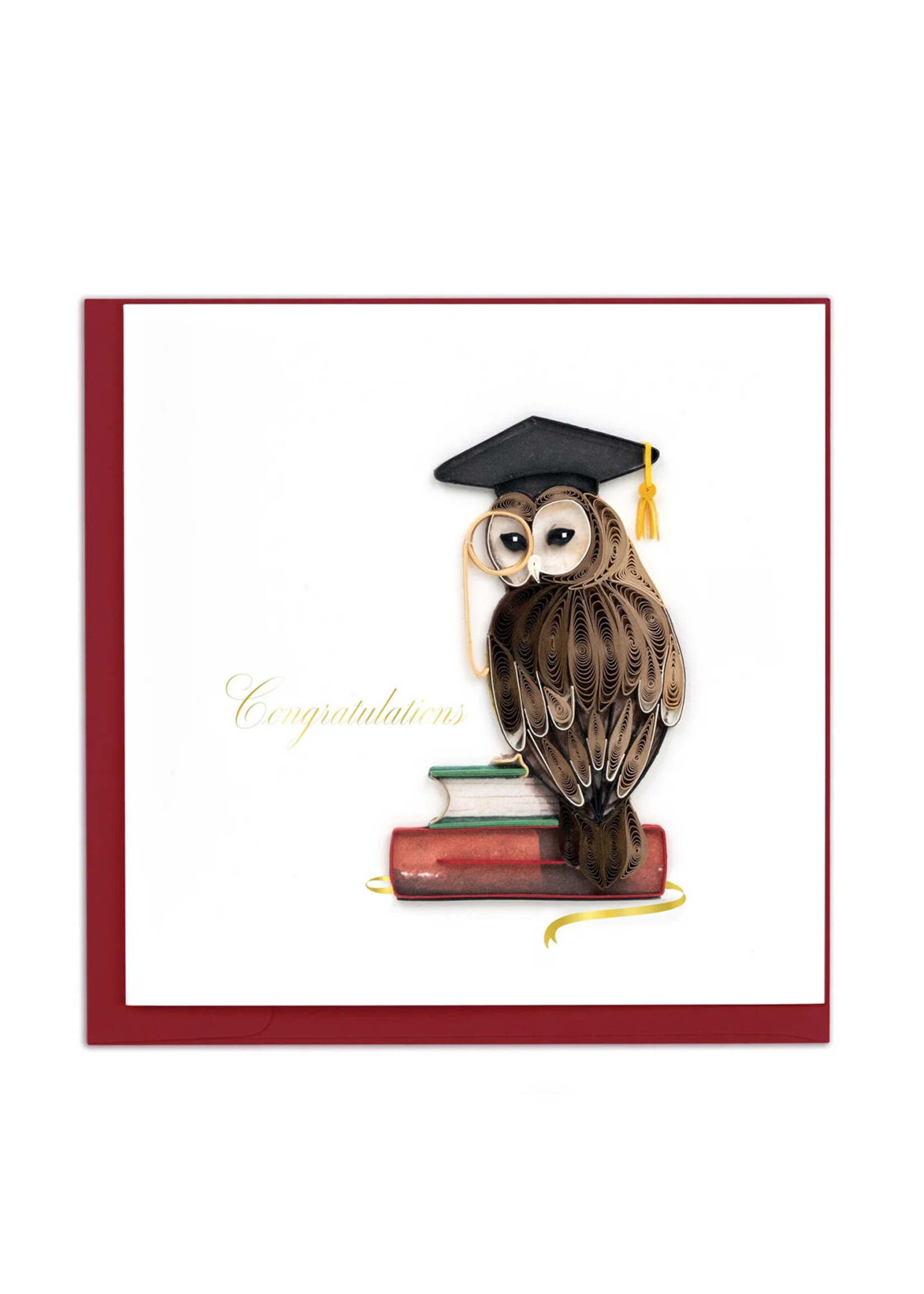 Quilling Cards Graduation Owl Quilling Card