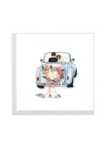 Quilling Cards Just Married Car Quilling Card