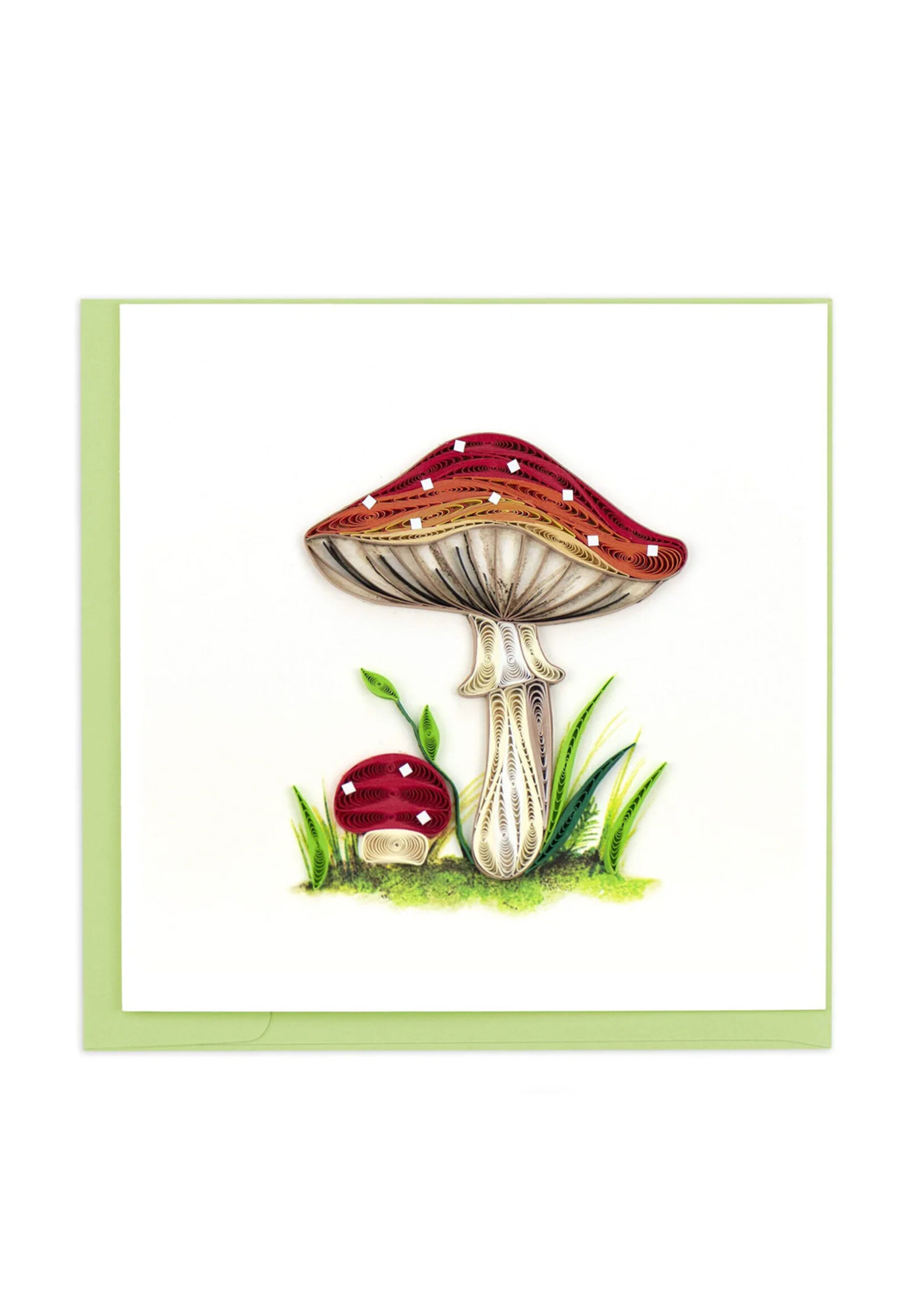 Quilling Cards Wild Mushroom Quilling Card