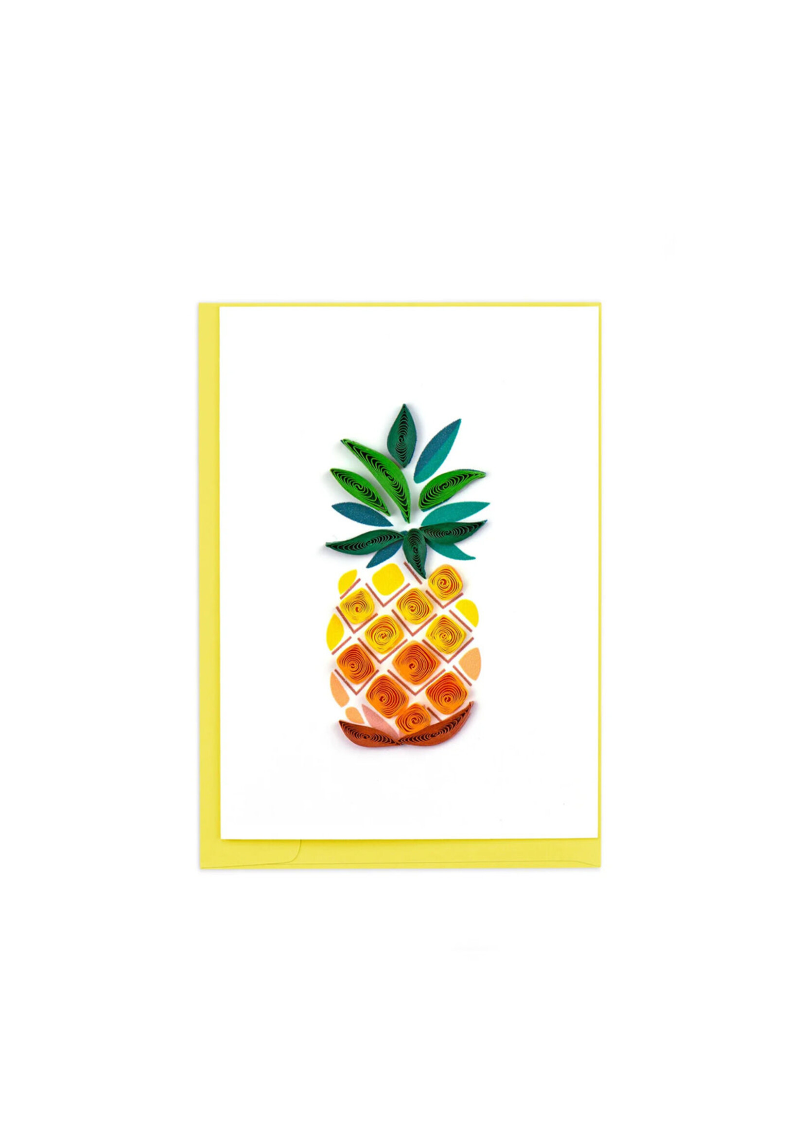 Quilling Cards Mini Pineapple Quilling Card