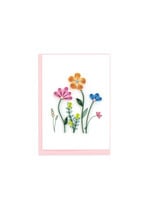 Quilling Cards Mini Wildflowers Quilling Card