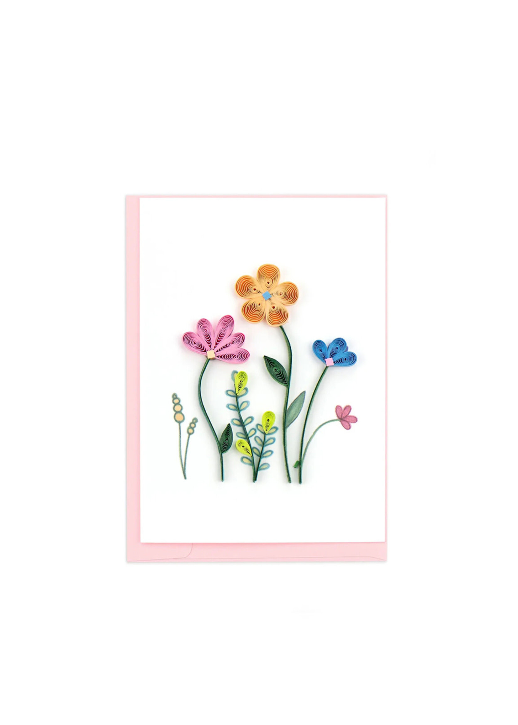 Quilling Cards Mini Wildflowers Quilling Card