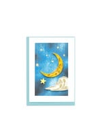 Quilling Cards Mini Moon & Stars Quilling Card