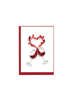 Quilling Cards Mini Toast to Love Quilling Card