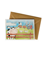 Little Difference Cow Farm Card