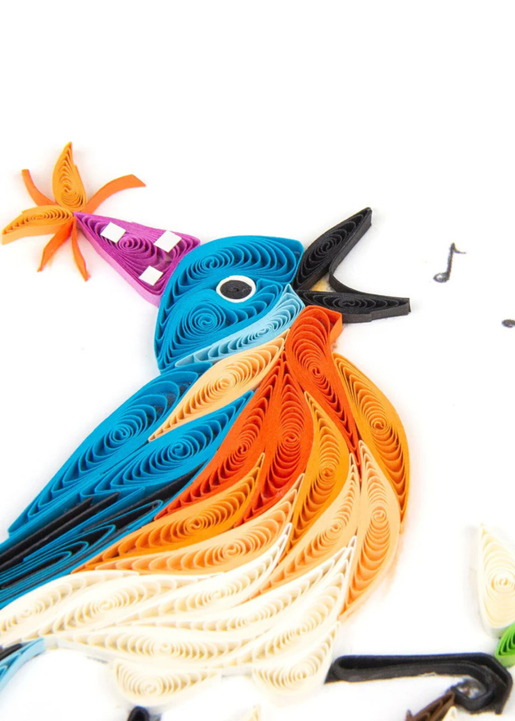 Quilling Cards Happy Hatch Day Birthday Bird Quilling Card