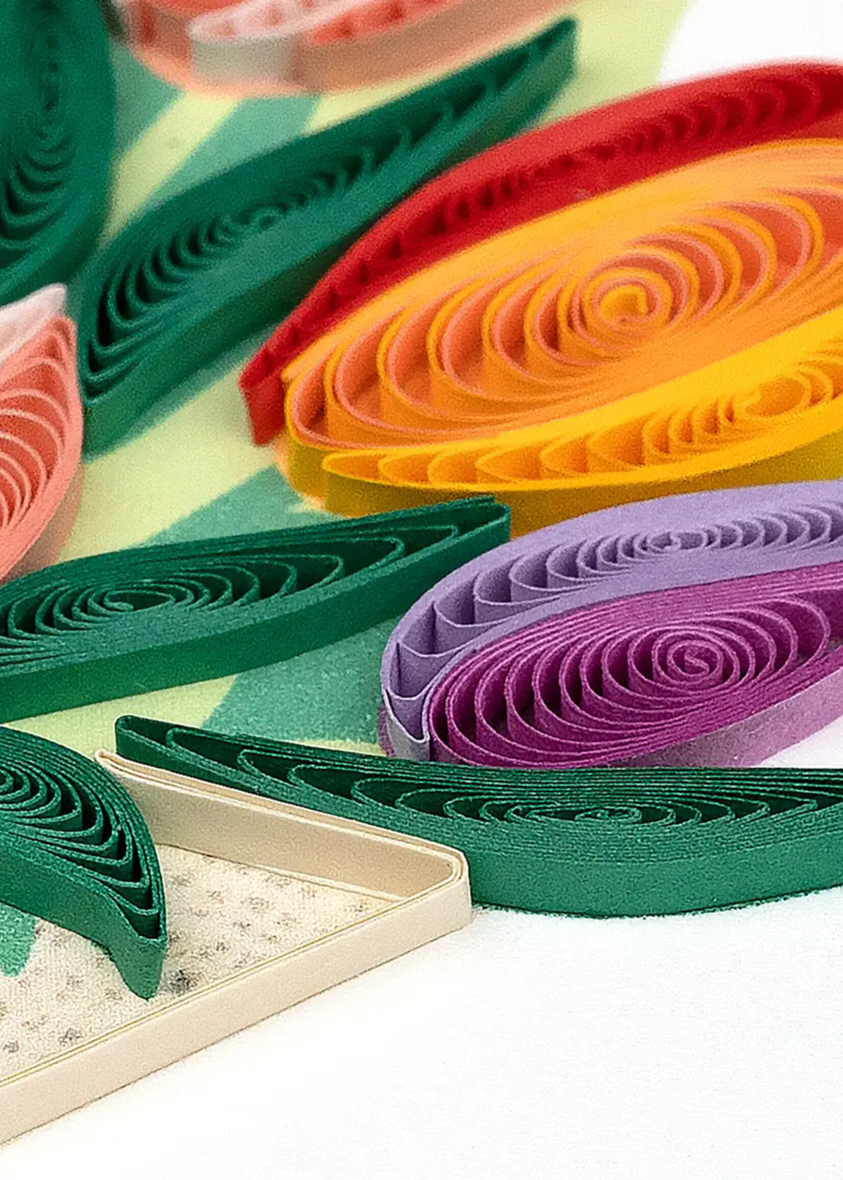 Quilling Cards Birthday Tulip Bouquet Quilling Card