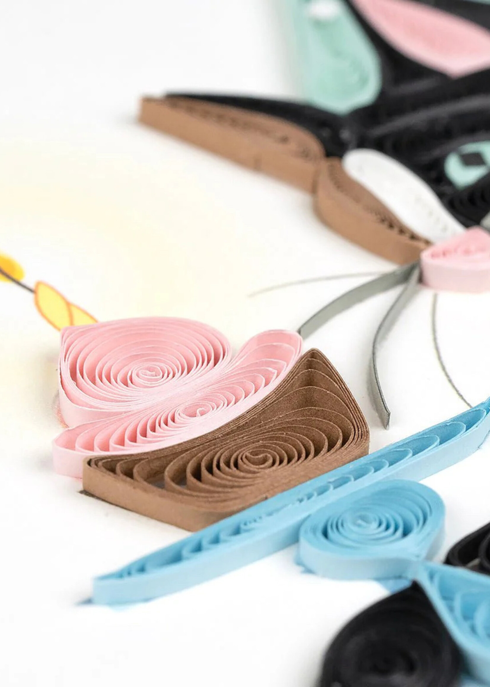 Quilling Cards Birthday Cat Quilling Card