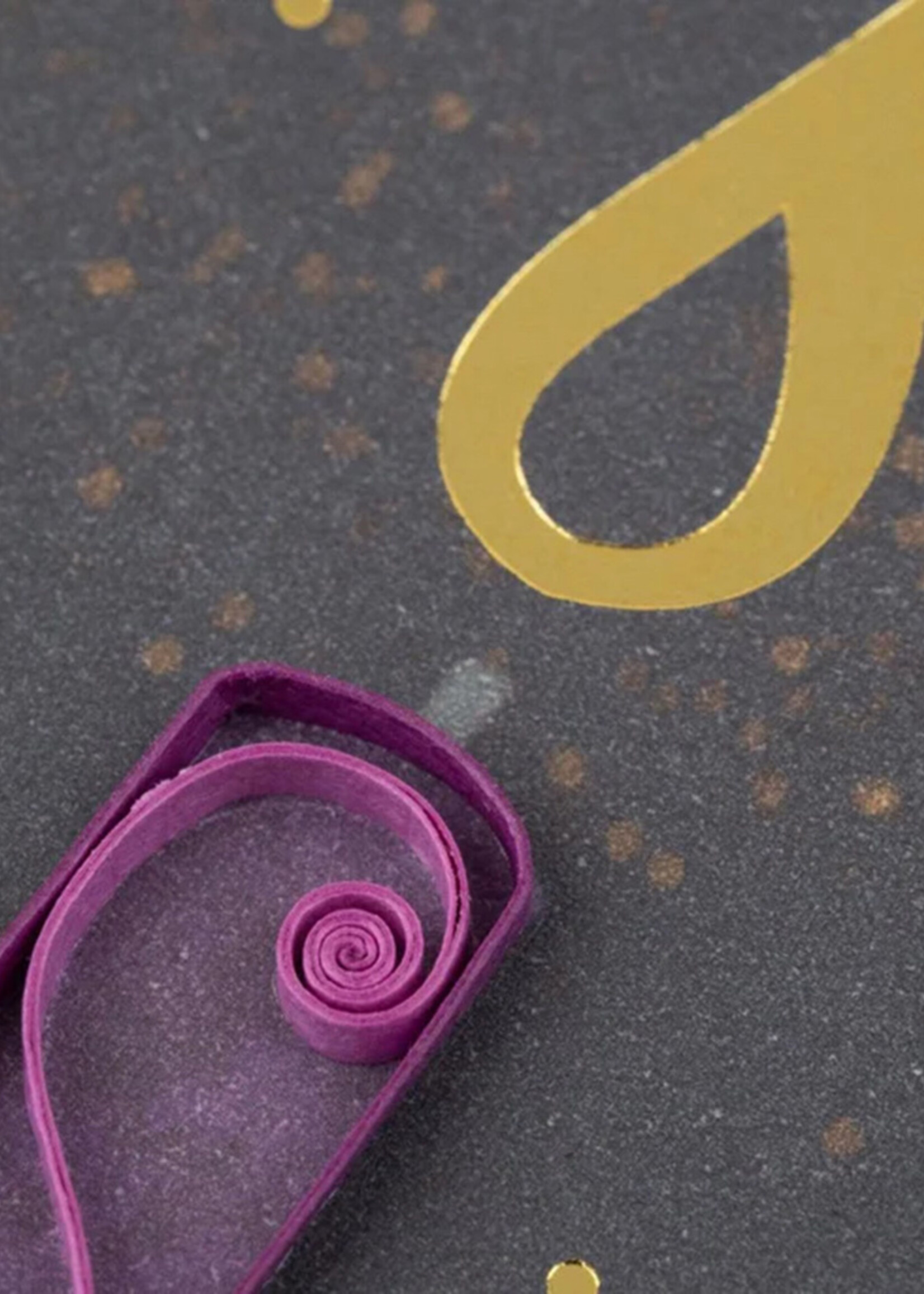 Quilling Cards Make-a-Wish Birthday Candles Quilling Card