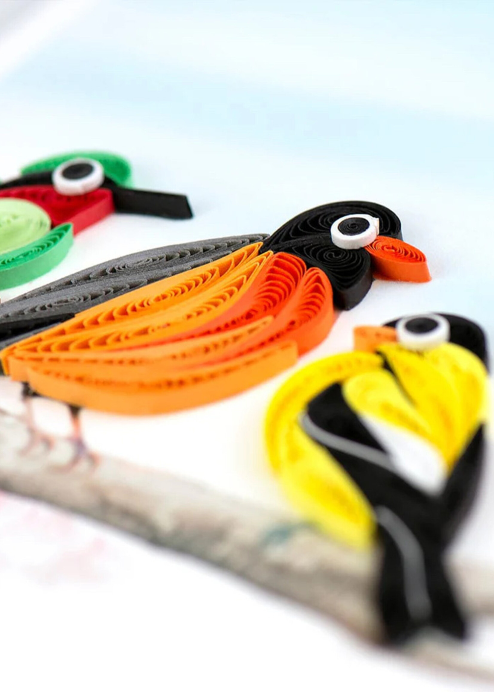 Quilling Cards Songbirds Quilling Card
