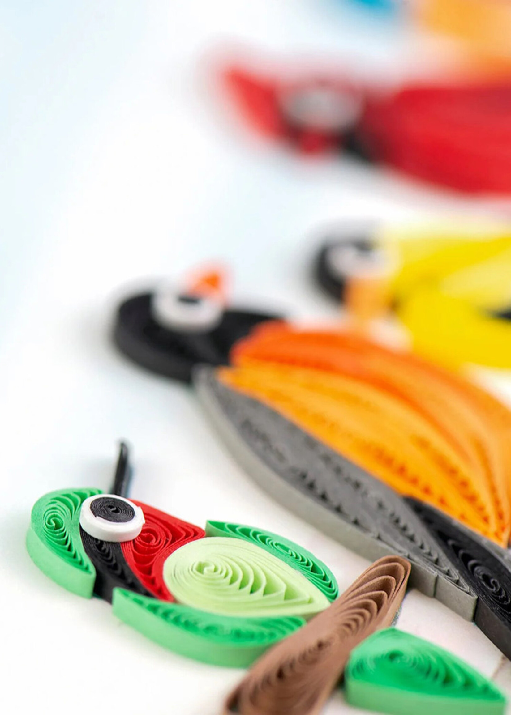 Quilling Cards Songbirds Quilling Card