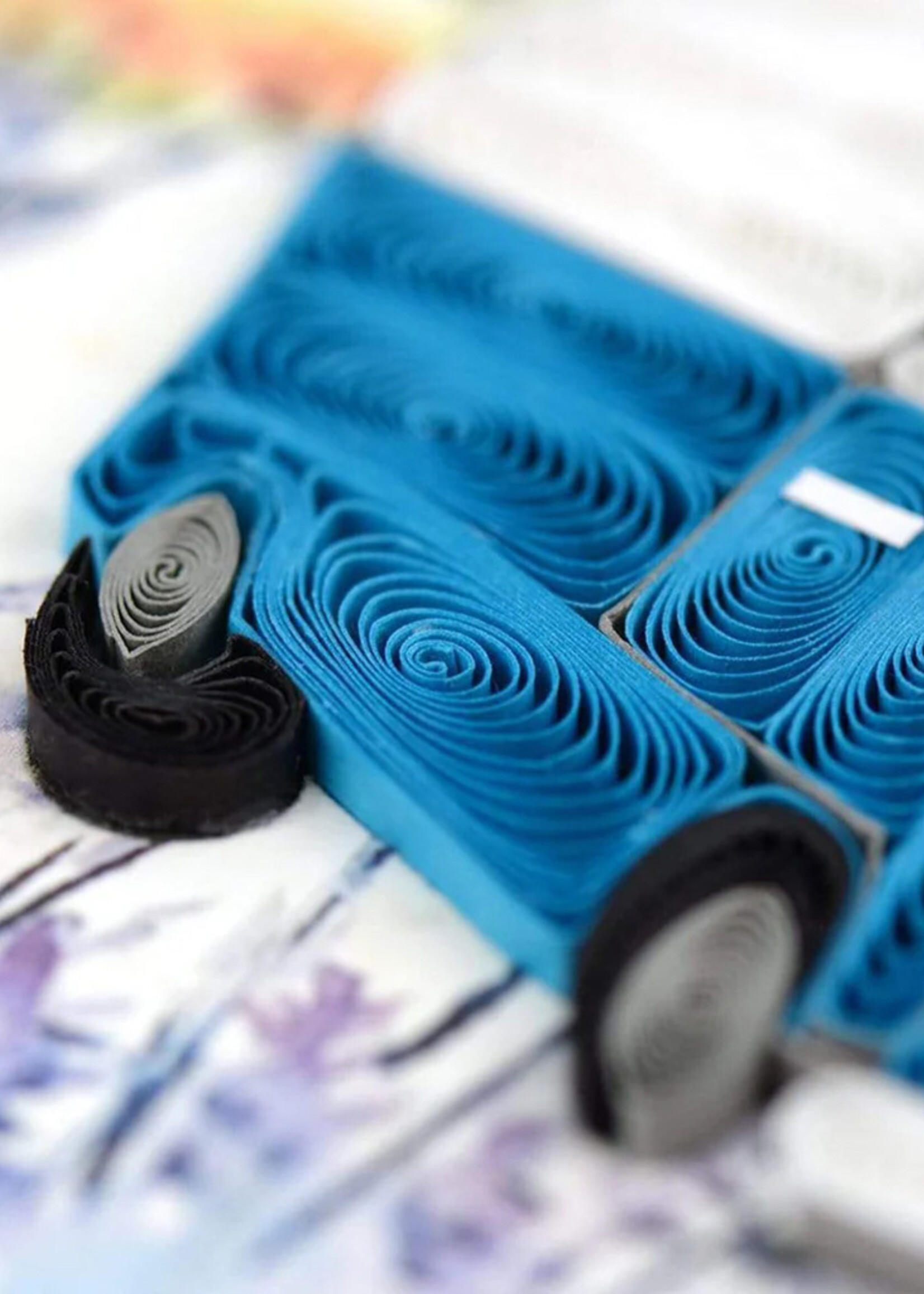 Quilling Cards Road Trip Quilling Card
