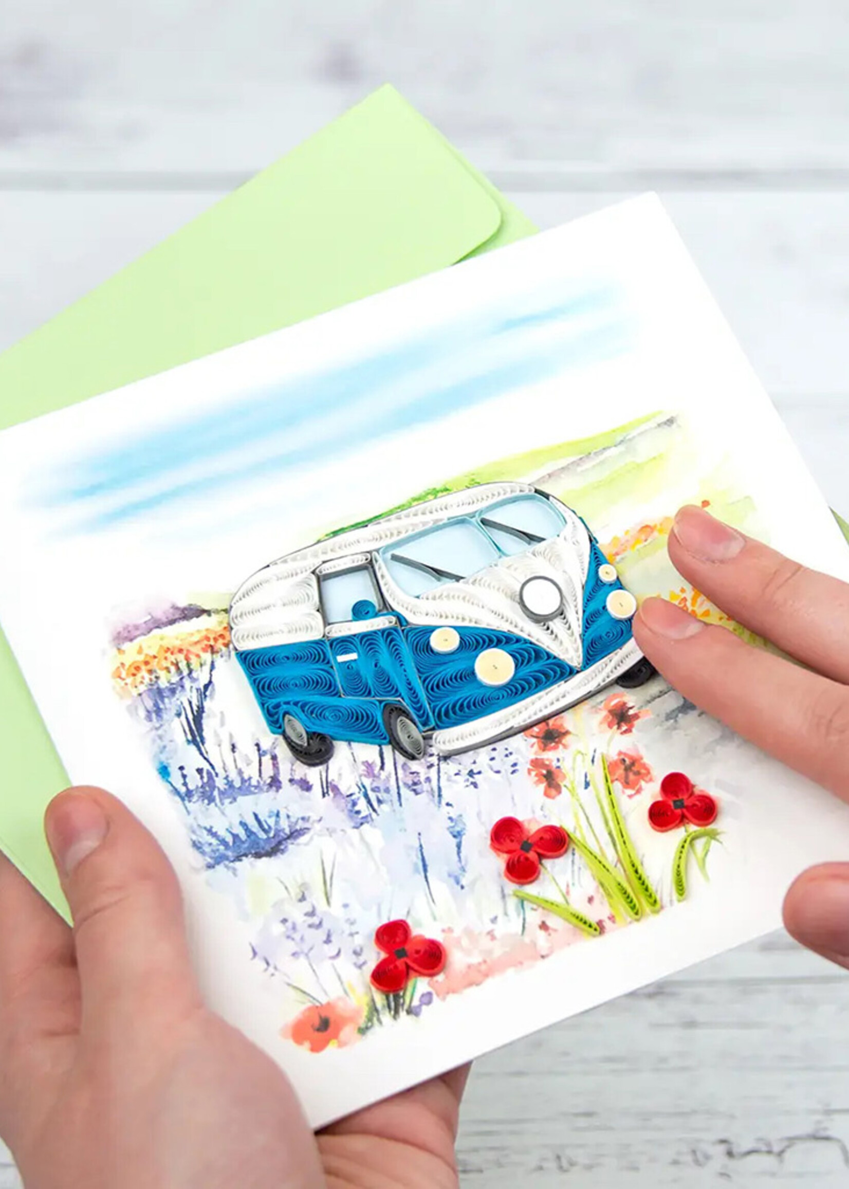 Quilling Cards Road Trip Quilling Card