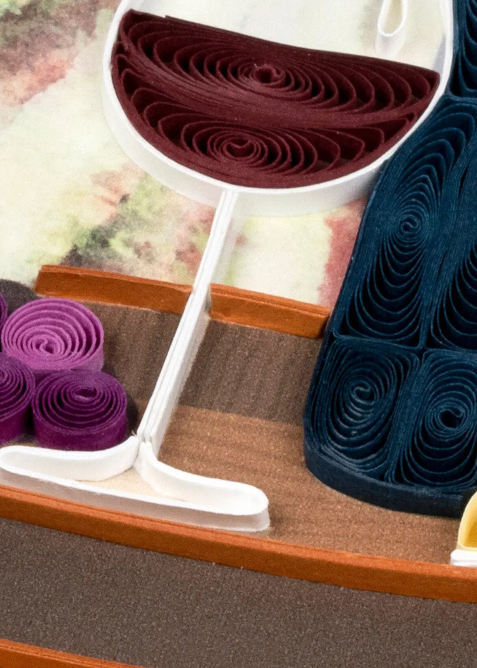 Quilling Cards Vineyard Quilling Card