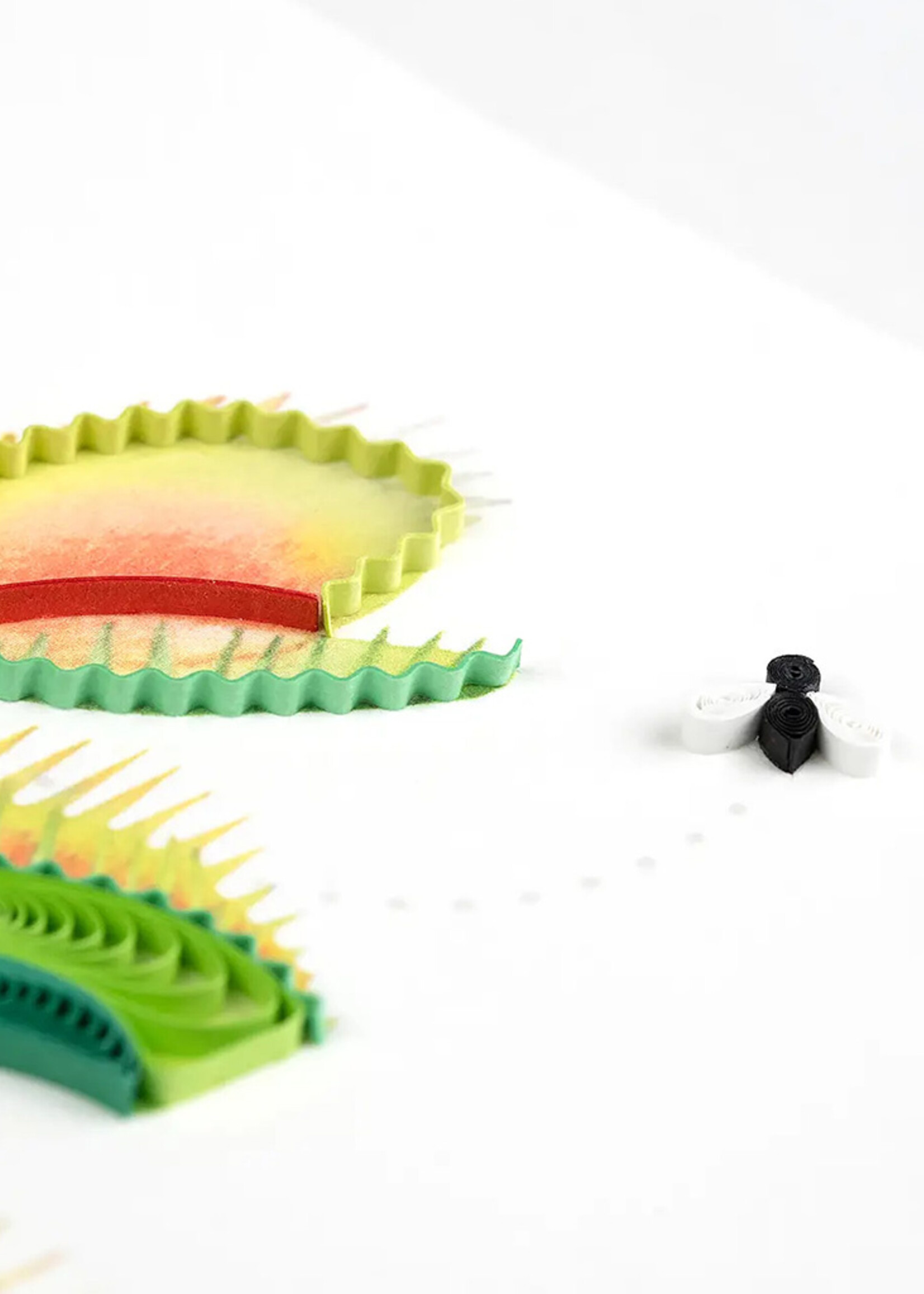 Quilling Cards Venus Flytrap Quilling Card