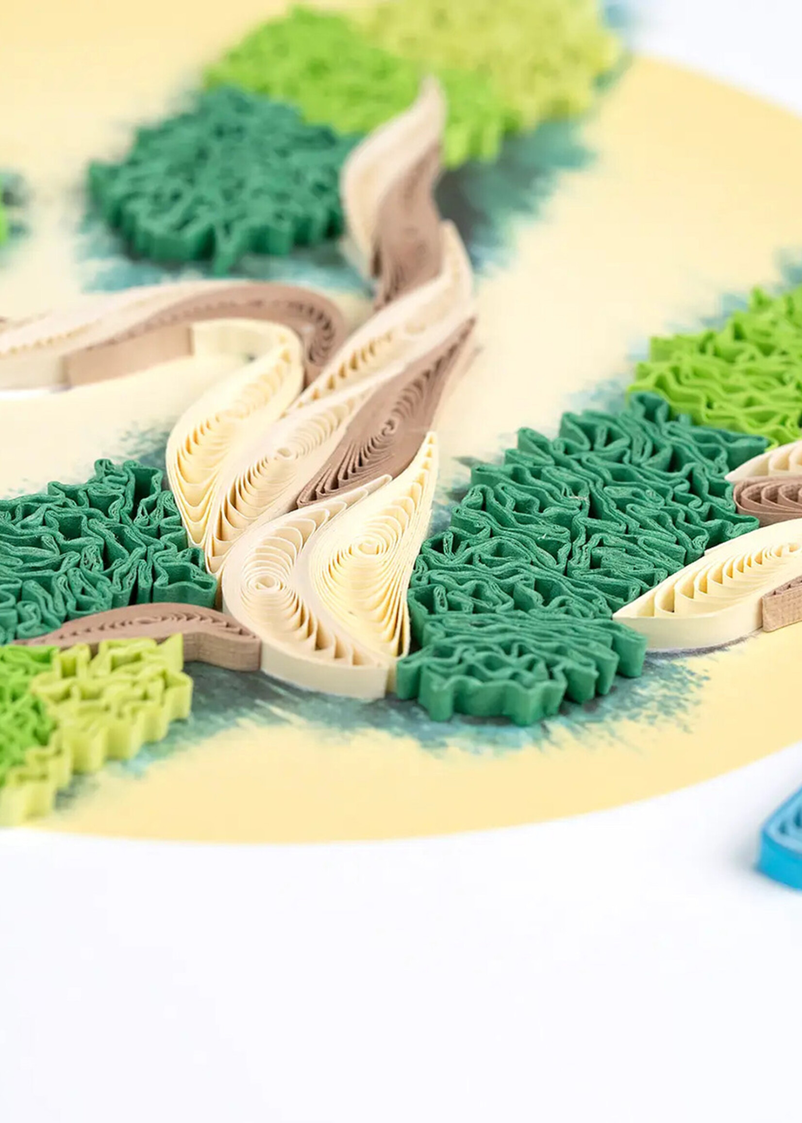 Quilling Cards Bonsai Tree Quilling Card