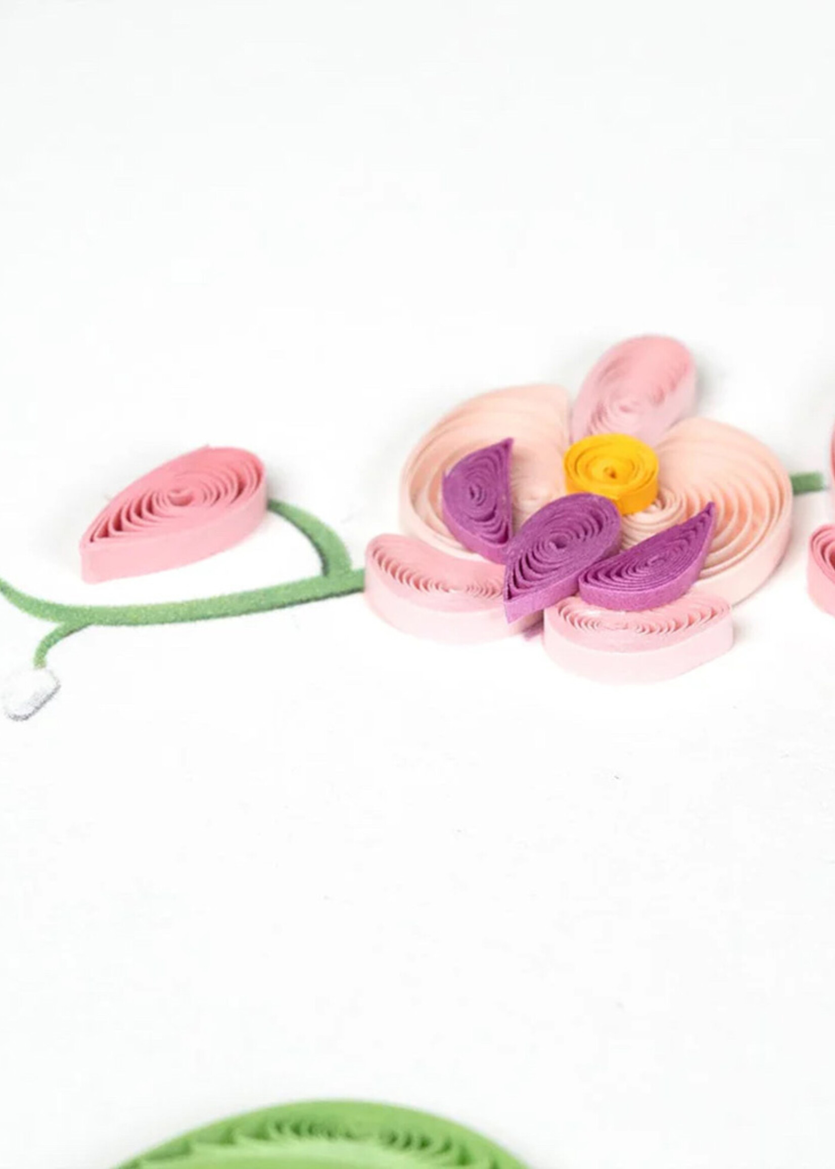 Quilling Cards Potted Orchid Quilling Card