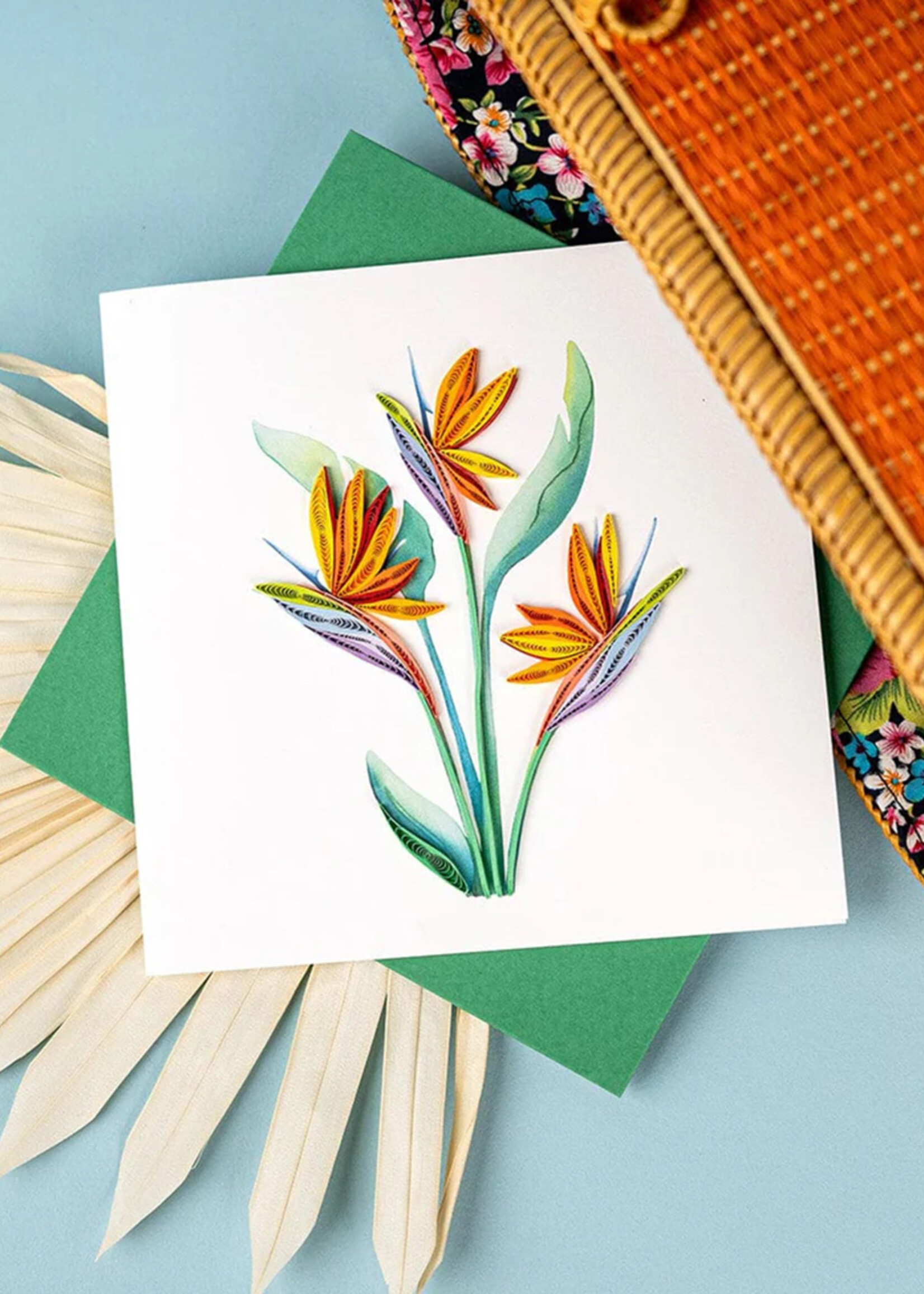 Quilling Cards Bird of Paradise Quilling Card