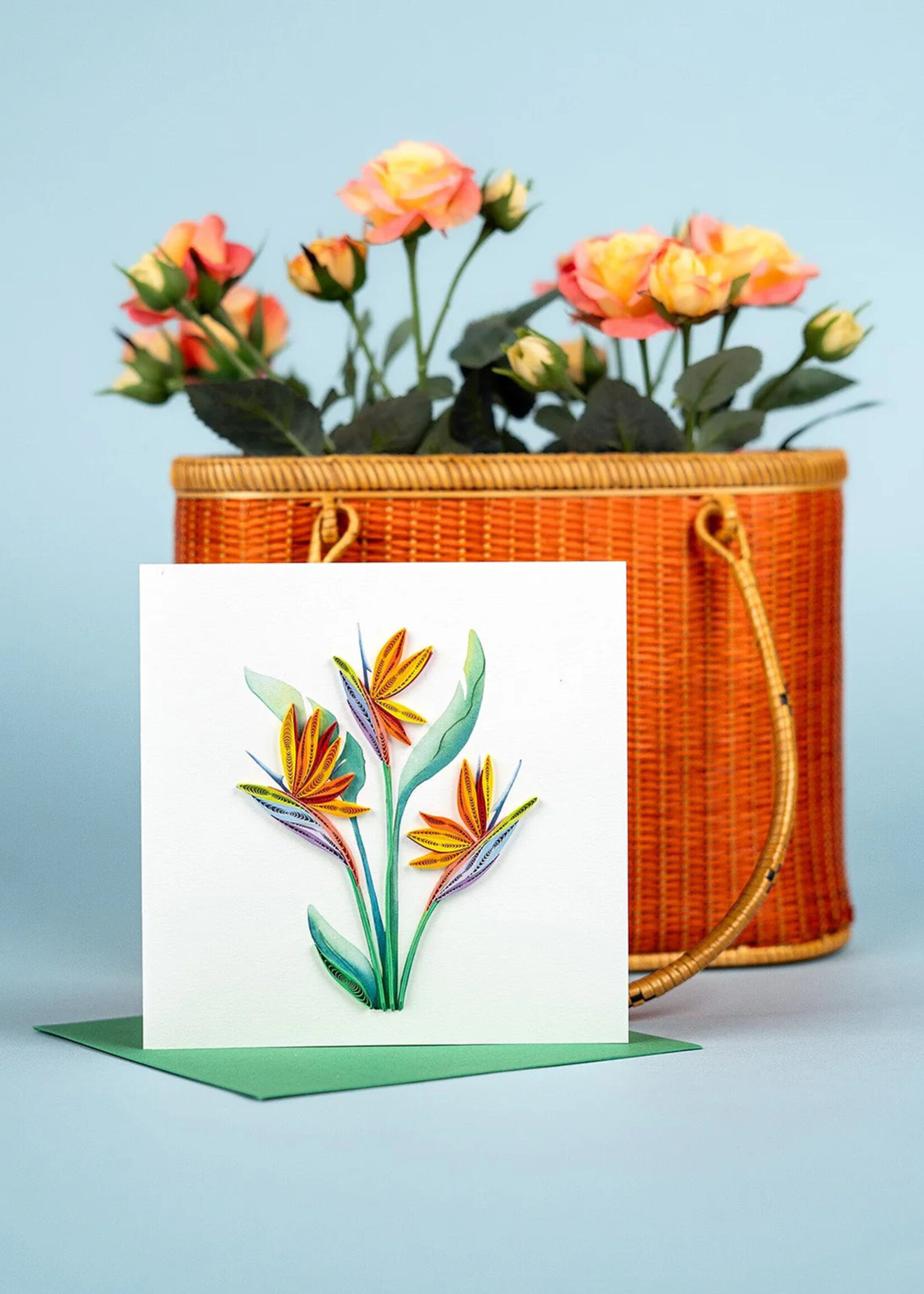 Quilling Cards Bird of Paradise Quilling Card