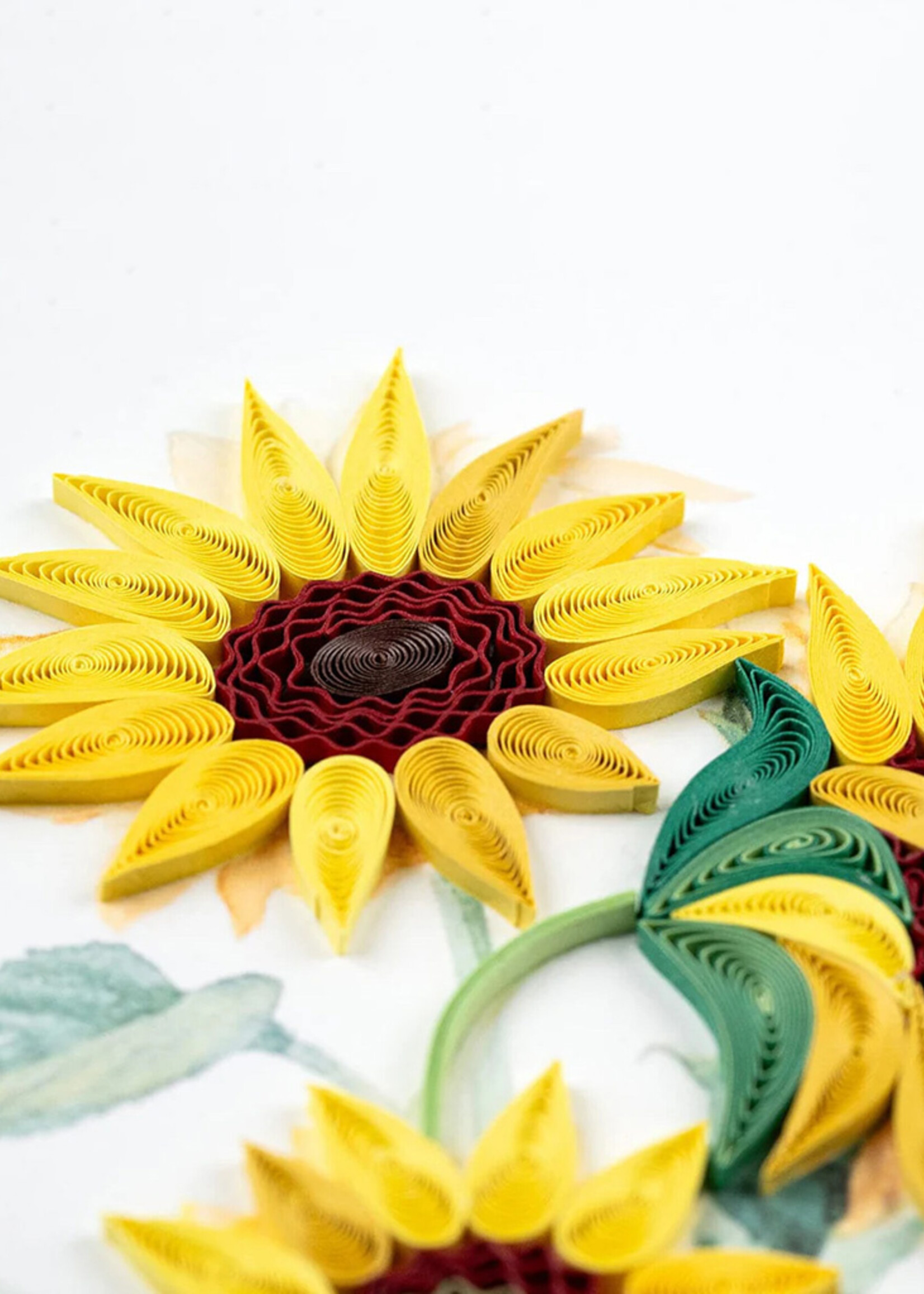 Quilling Cards Wild Sunflower Quilling Card