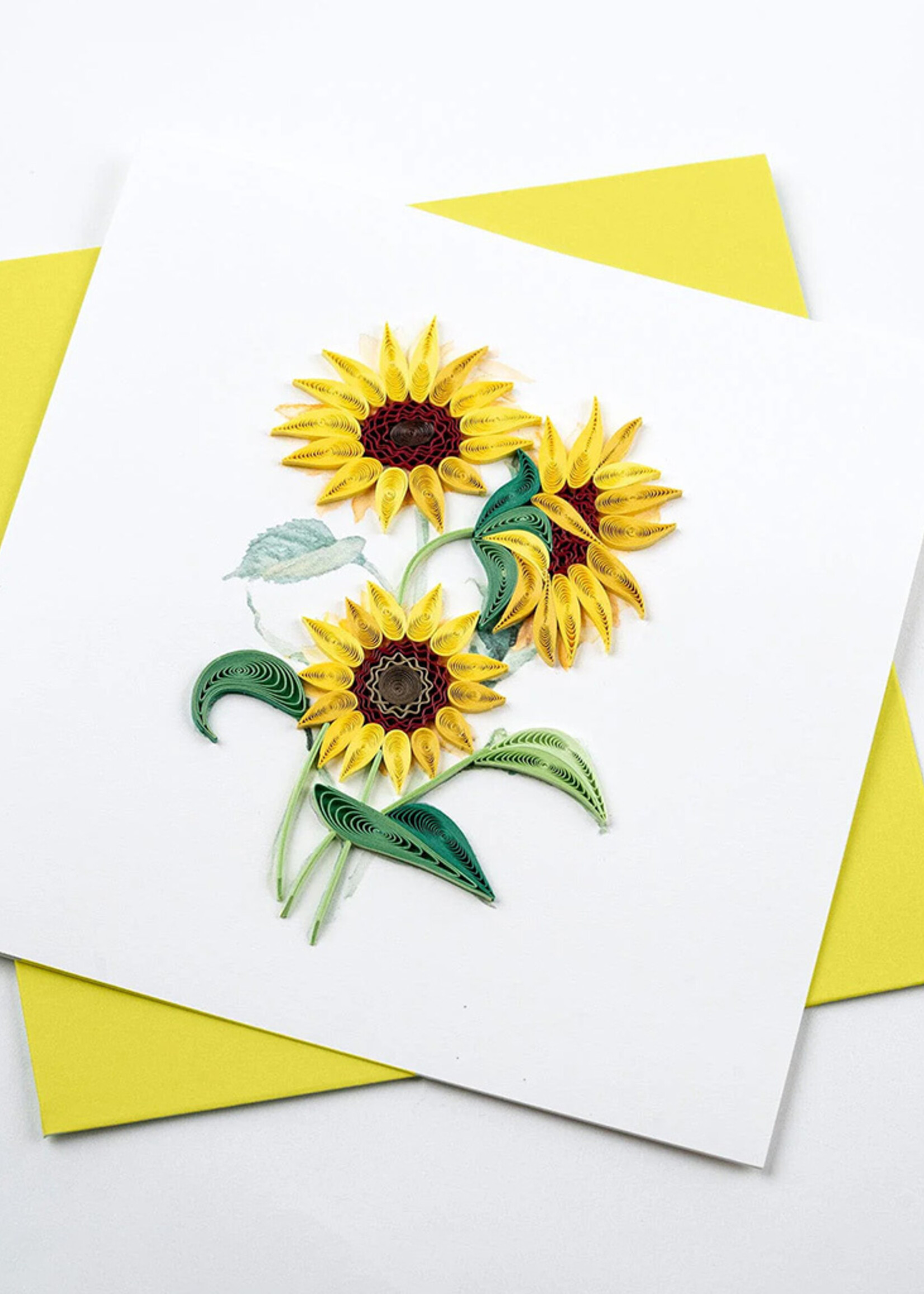 Quilling Cards Wild Sunflower Quilling Card
