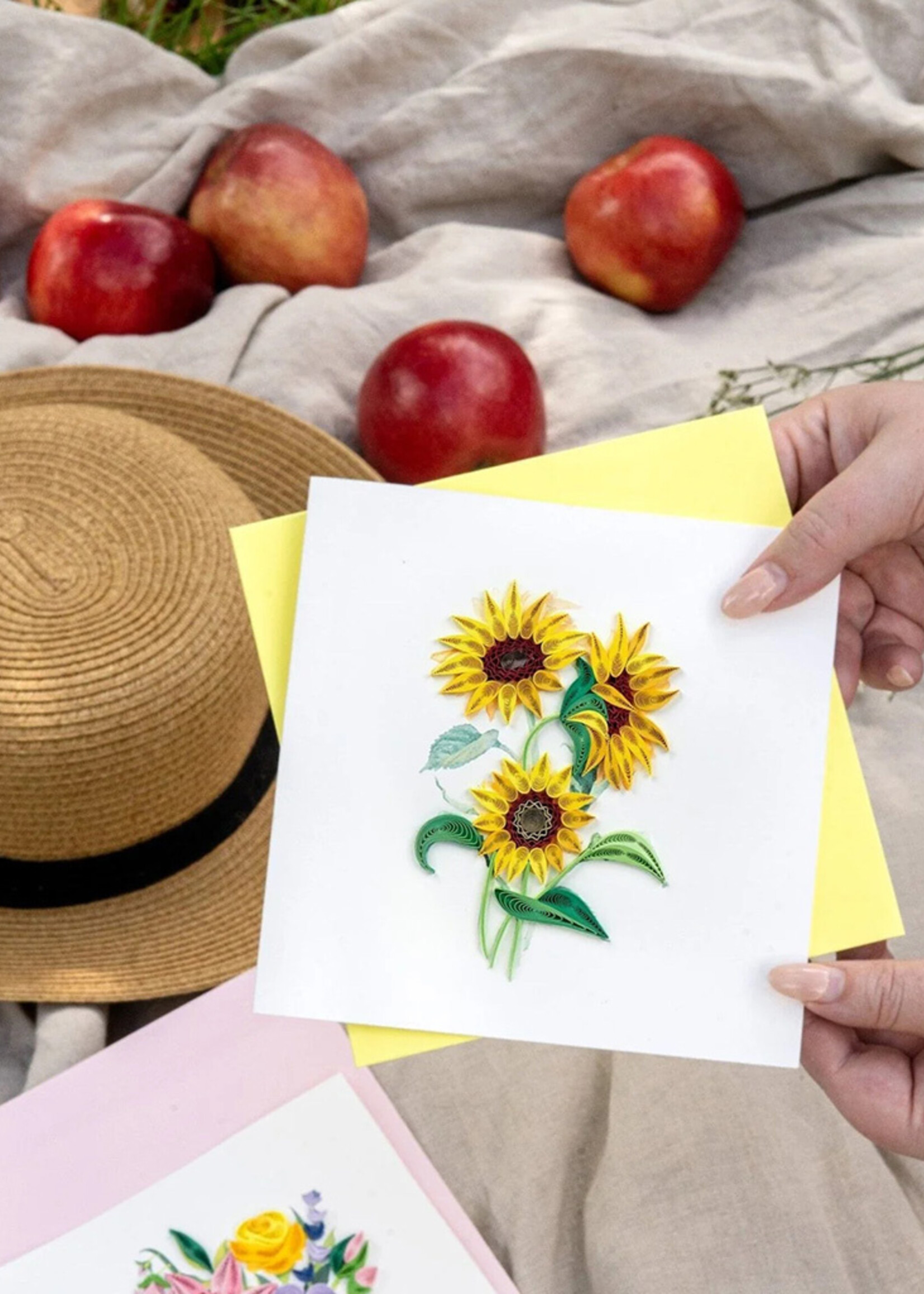 Quilling Cards Wild Sunflower Quilling Card