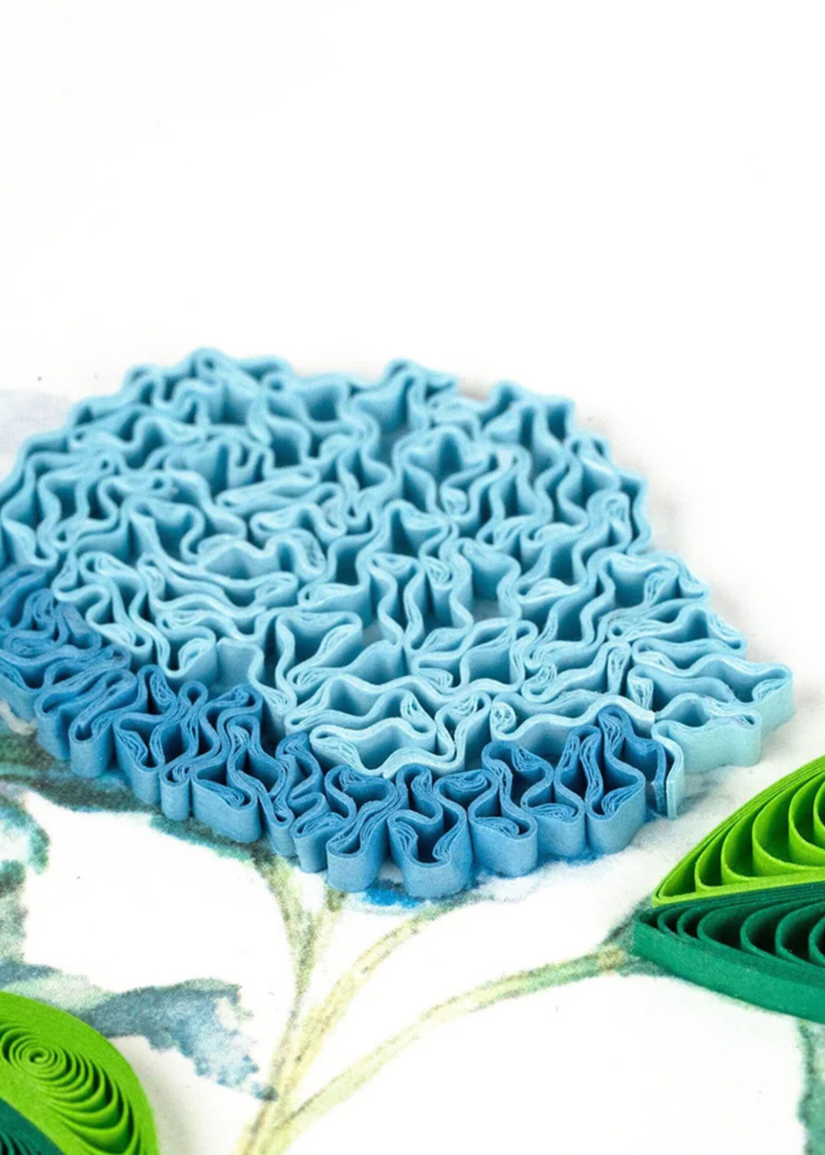 Quilling Cards Wild Hydrangeas Quilling Card