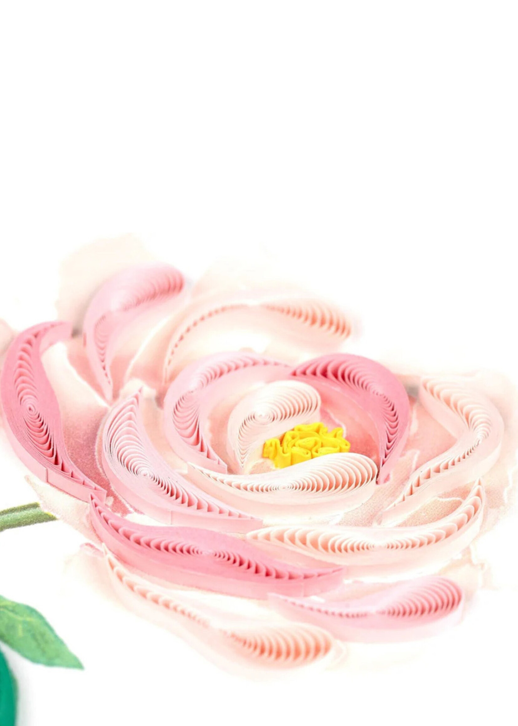 Quilling Cards Bluebird & Peonies Quilling Card