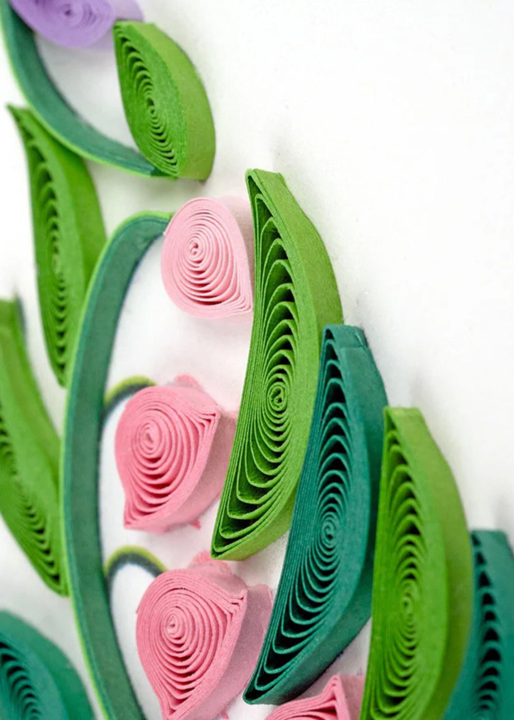 Quilling Cards Decorative Floral Hummingbird Quilling Card