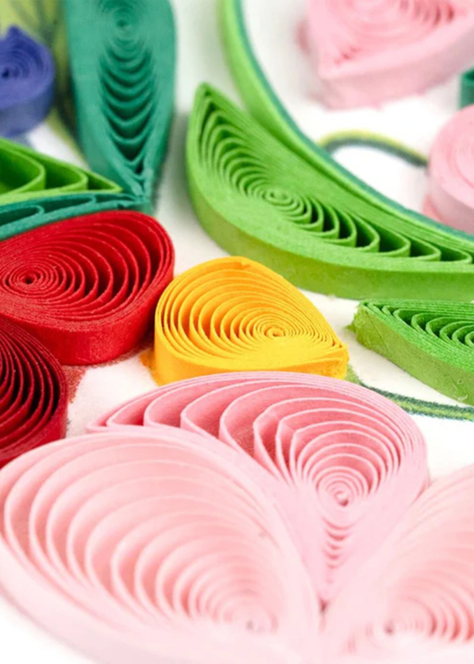 Quilling Cards Decorative Floral Hummingbird Quilling Card