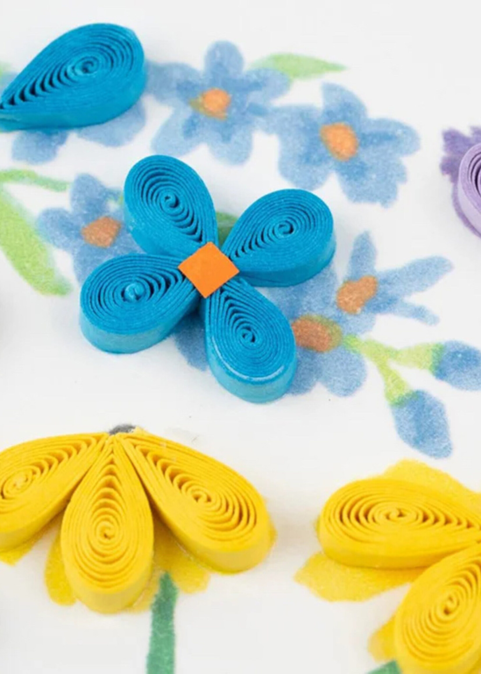 Quilling Cards Garden Heart Quilling Card