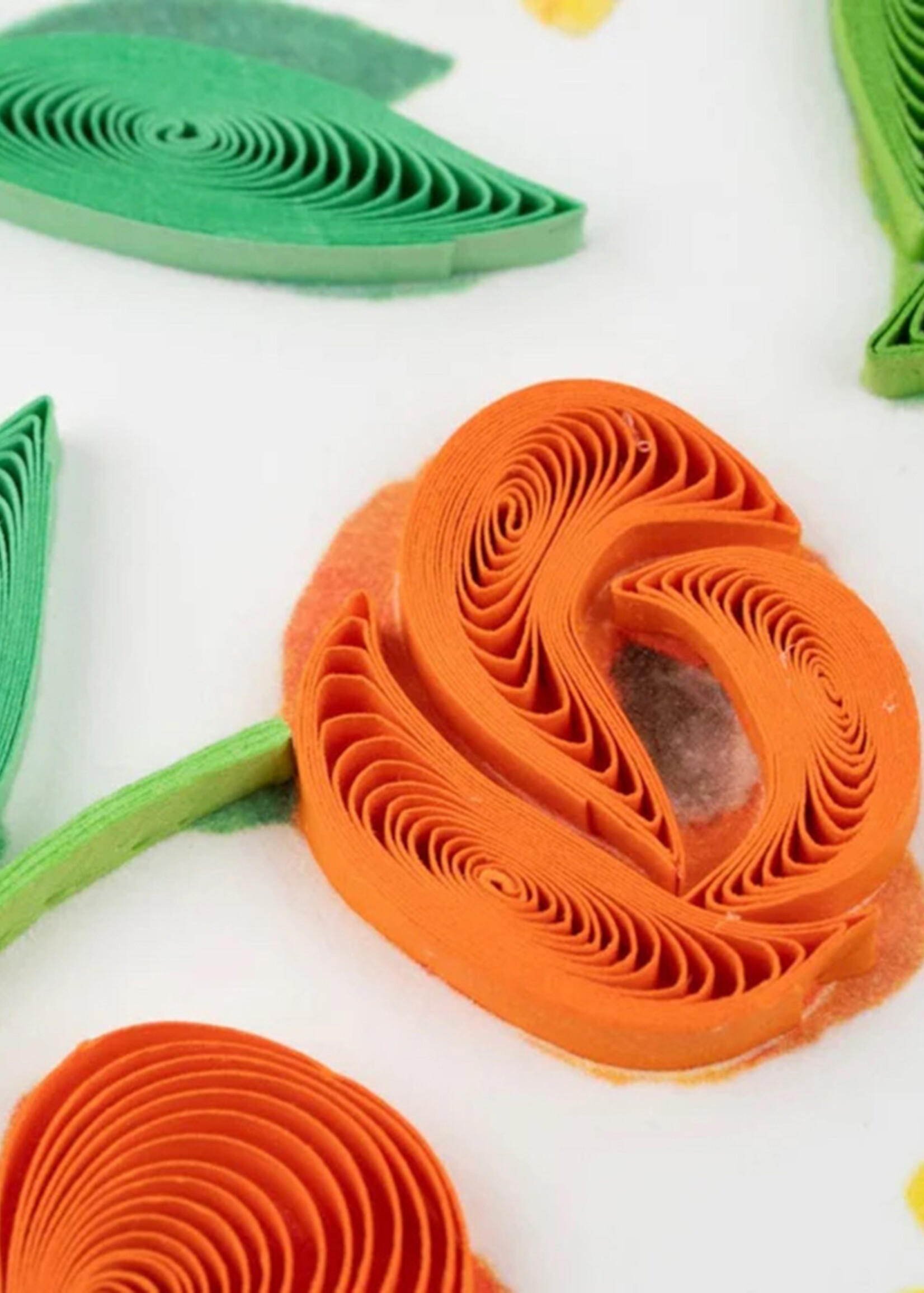 Quilling Cards Garden Heart Quilling Card