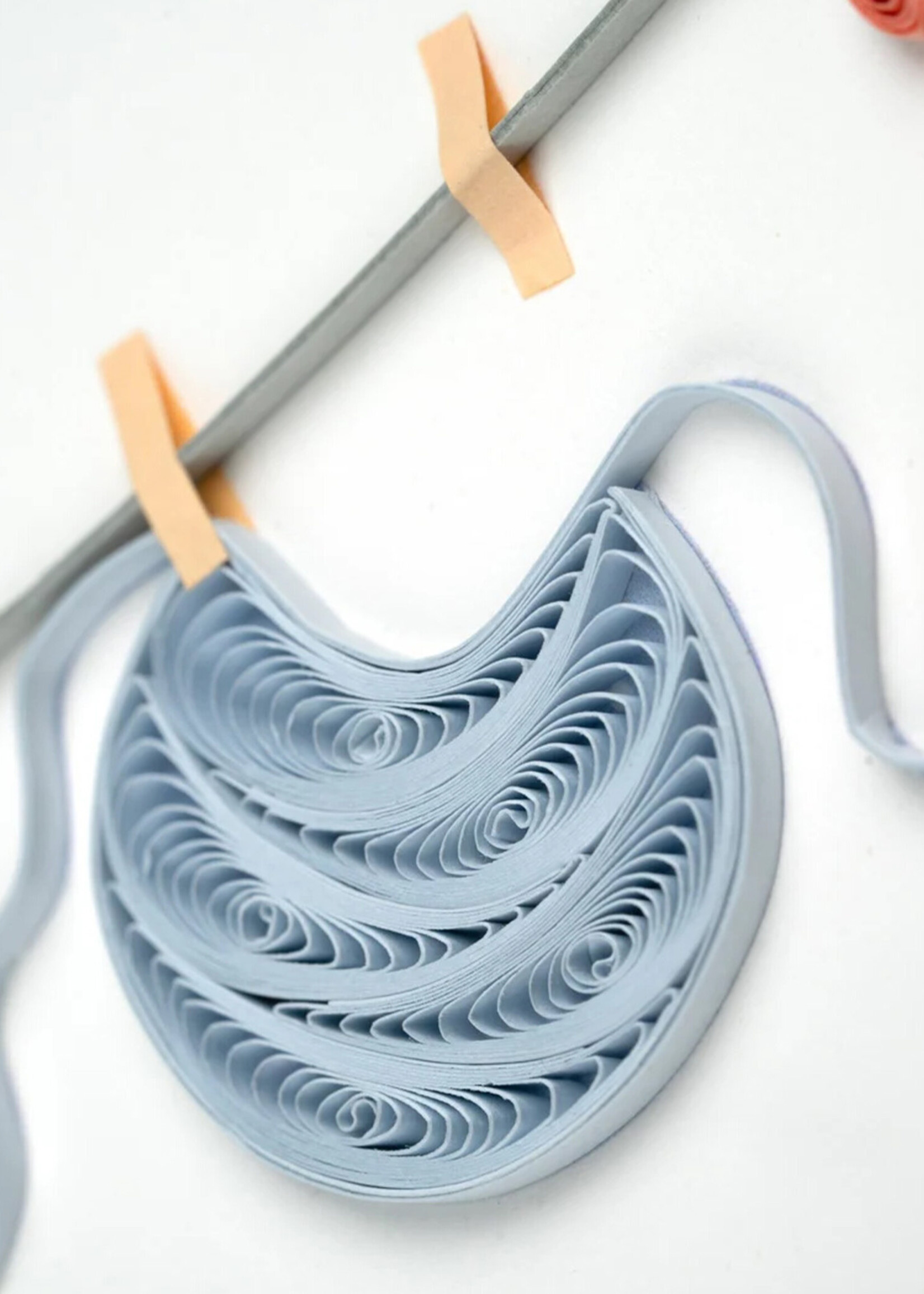 Quilling Cards Baby Clothesline Quilling Card