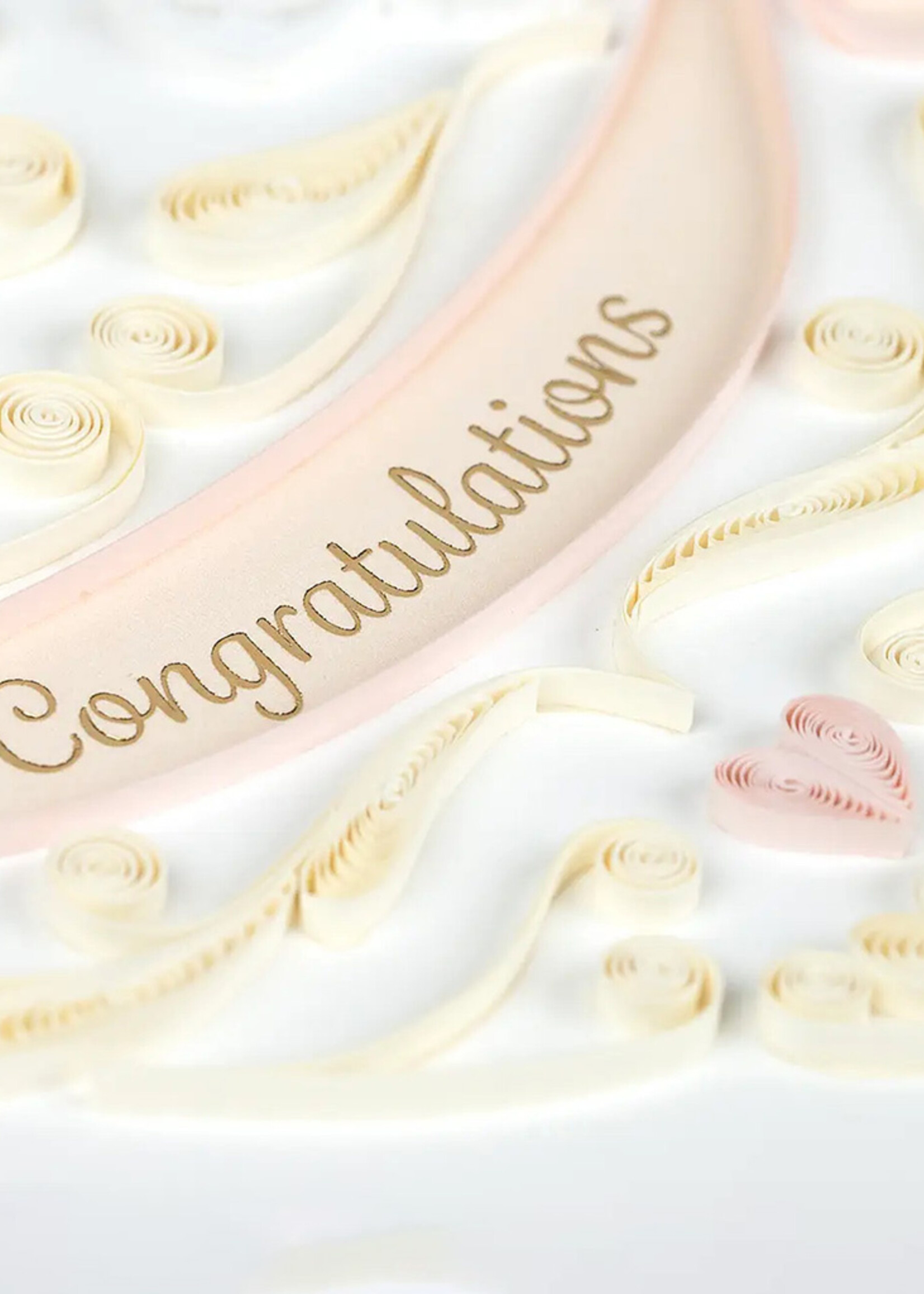 Quilling Cards Wedding Doves Heart Quilling Card