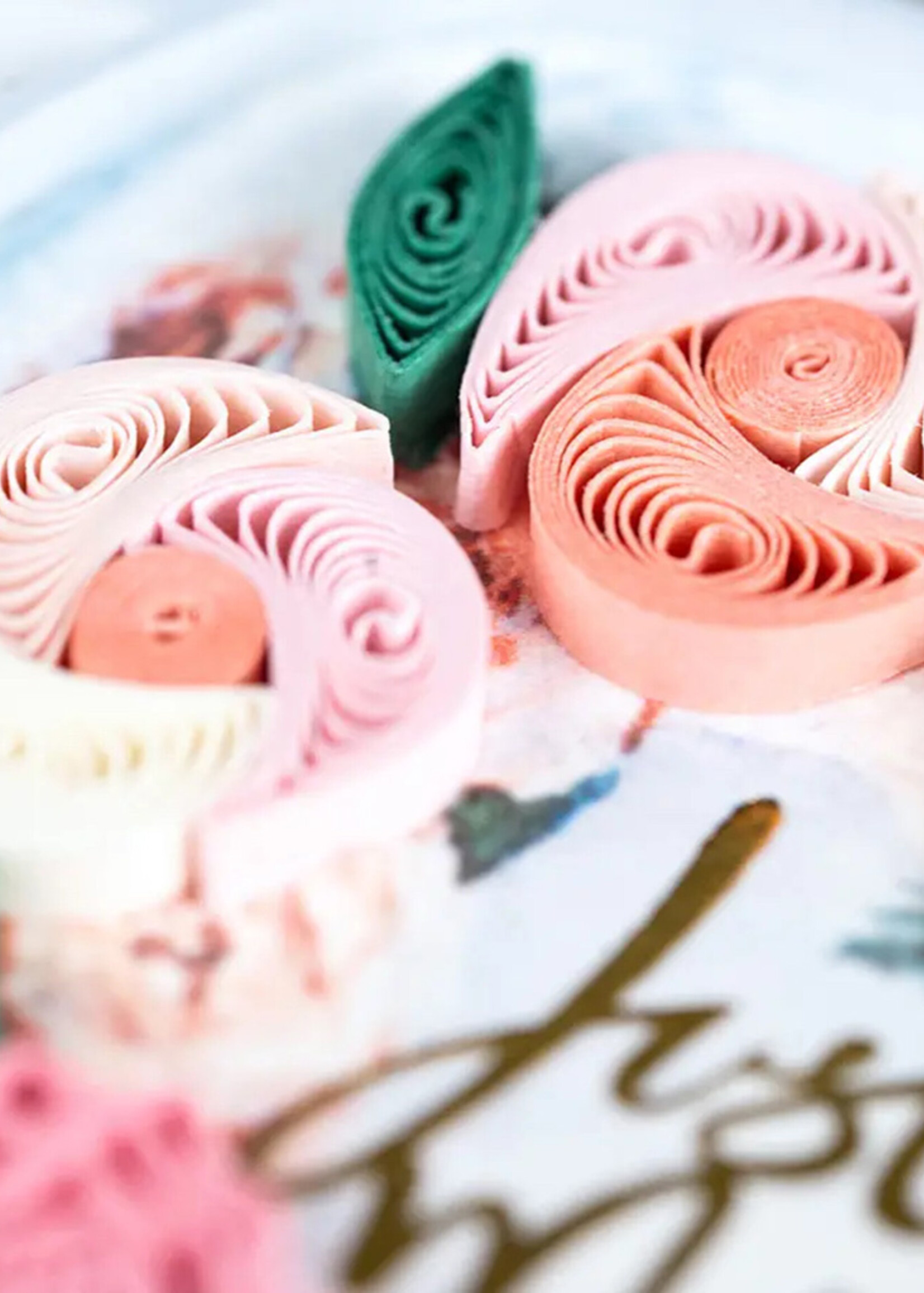 Quilling Cards Just Married Car Quilling Card
