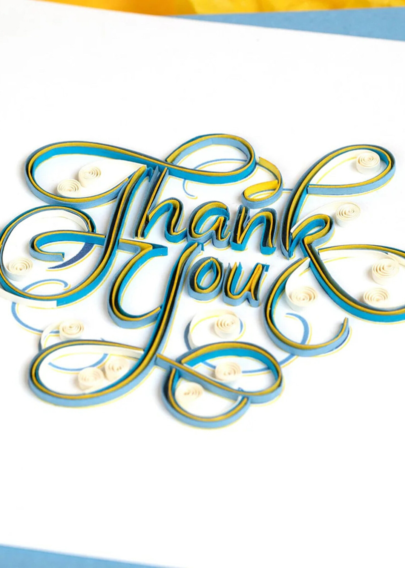 Quilling Cards Thank You Quilling Card