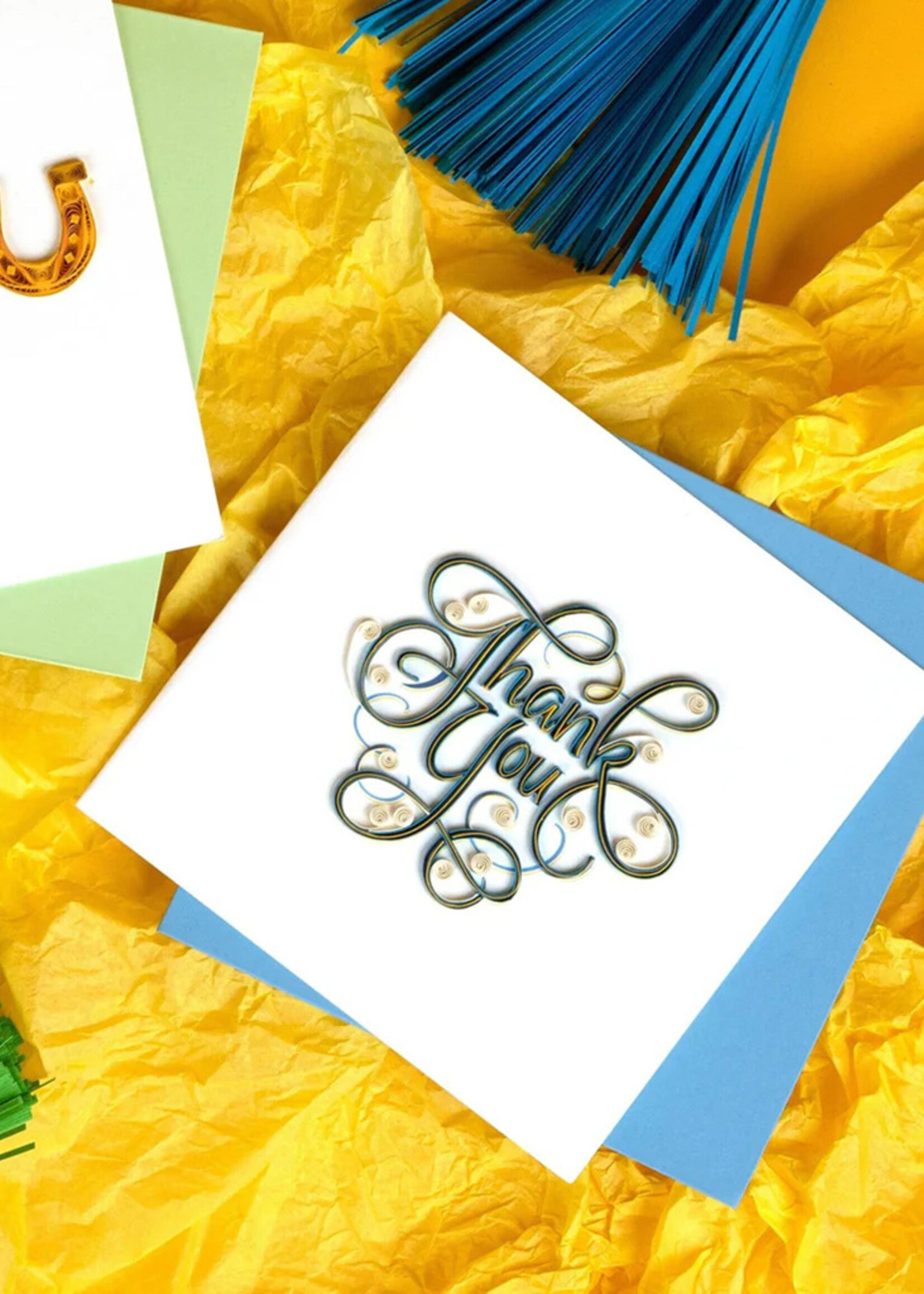 Quilling Cards Thank You Quilling Card