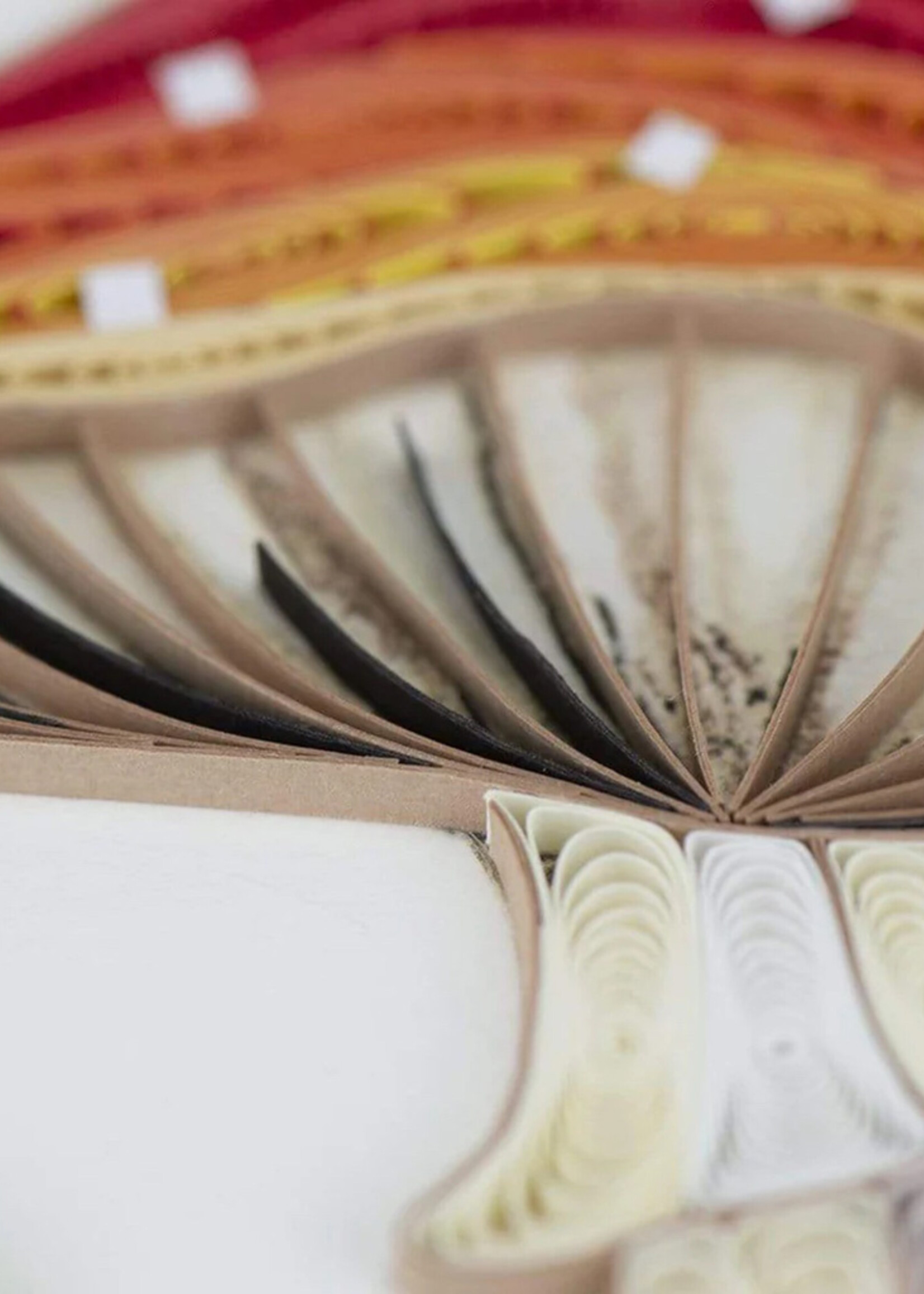 Quilling Cards Wild Mushroom Quilling Card