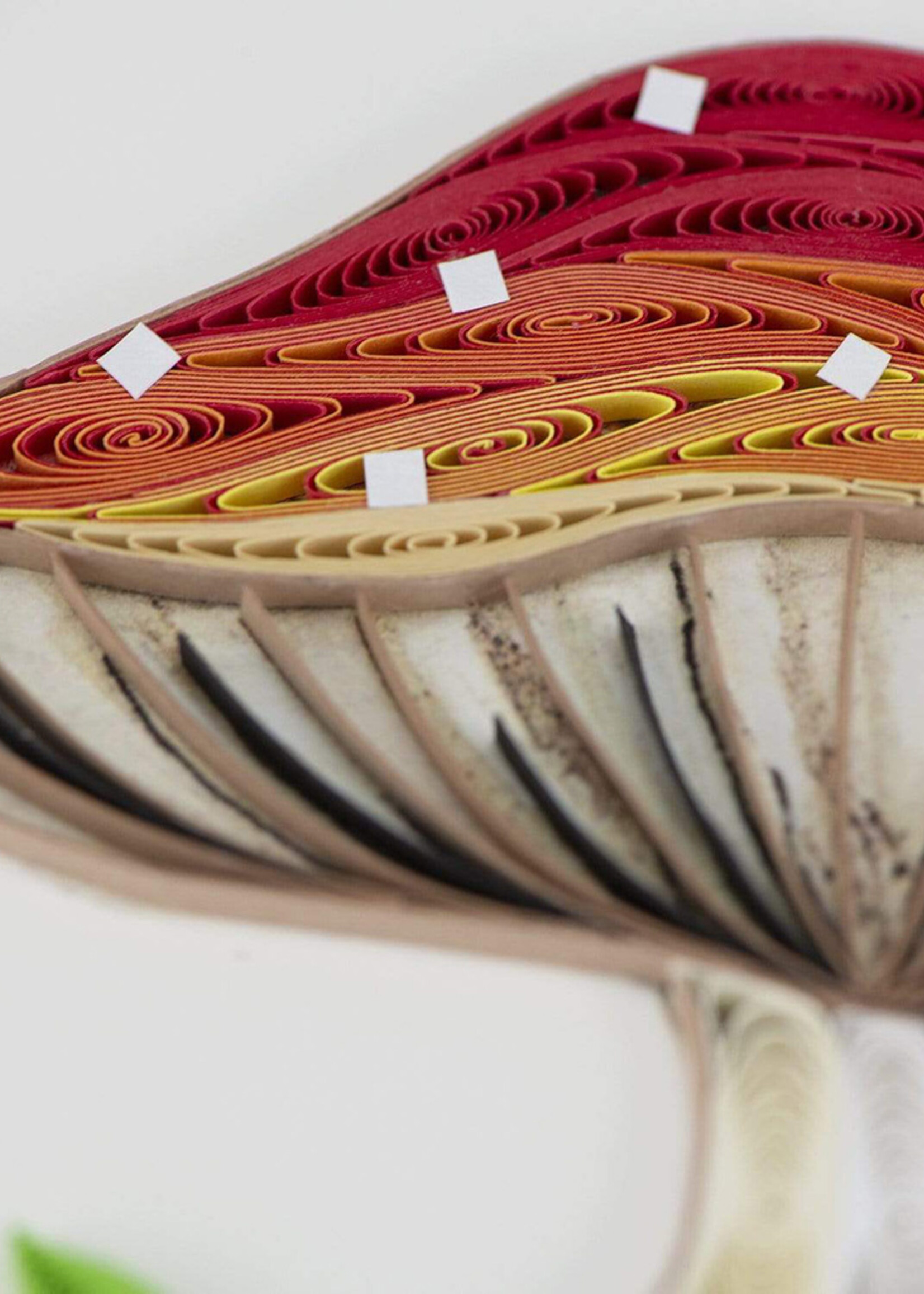 Quilling Cards Wild Mushroom Quilling Card